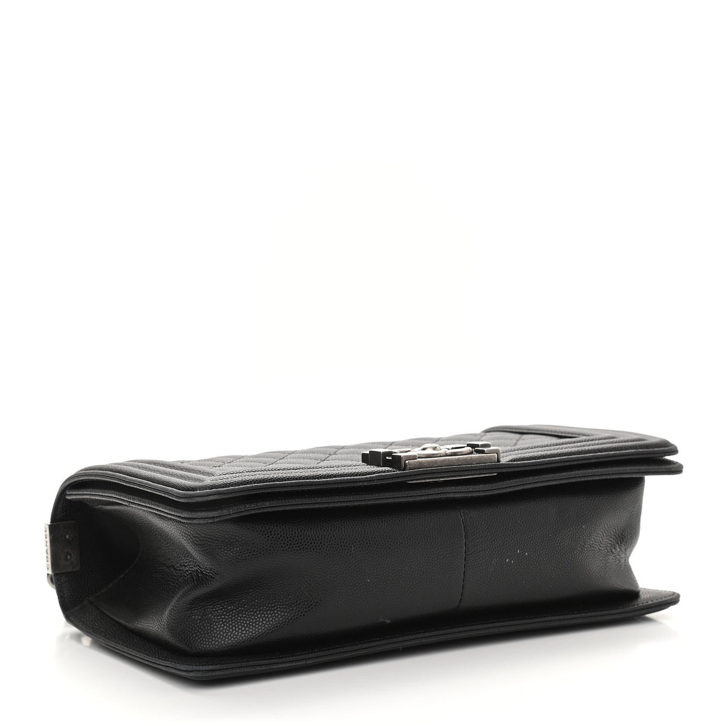 Caviar Quilted Medium Boy Flap Black