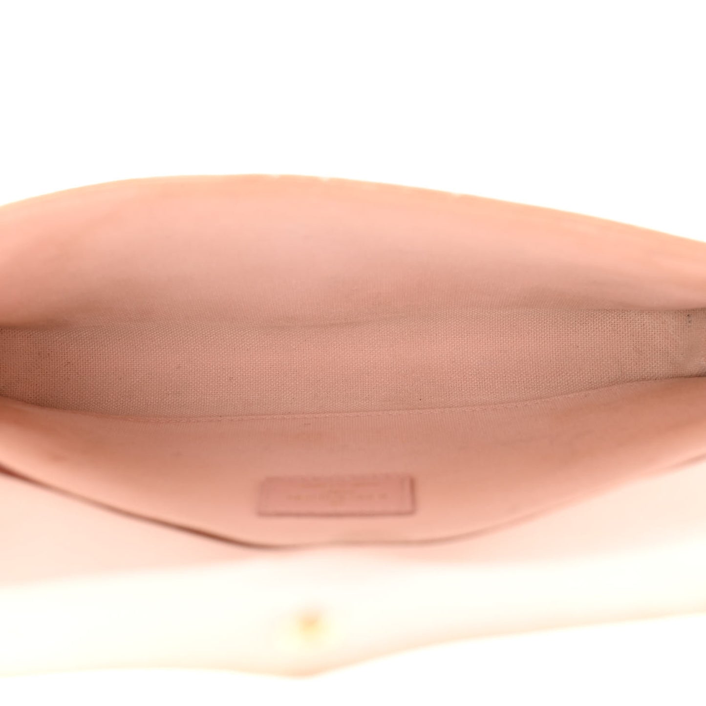 Damier Azur Pochette Felicie Chain Wallet Rose Ballerine