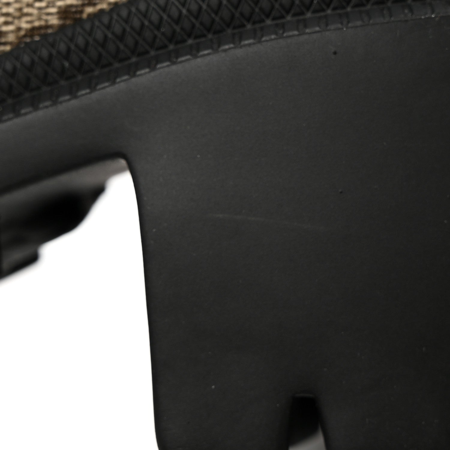 Gucci GG Supreme Monogram Magnum Calfskin Interlocking G Womens Lug Sole Ankle Boots 35.5 Beige Ebony Black 12 of 13