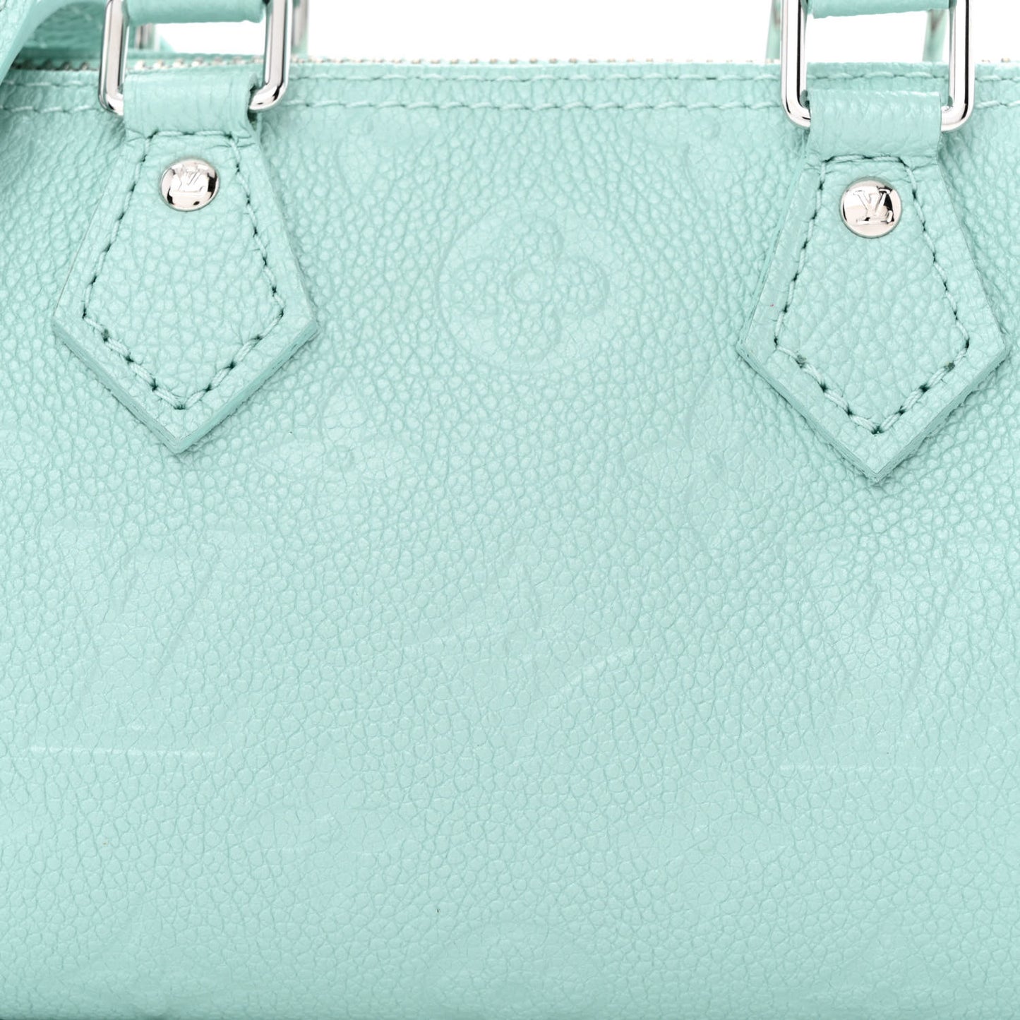 Empreinte Monogram Nano Speedy Pearly Lagoon Turquoise
