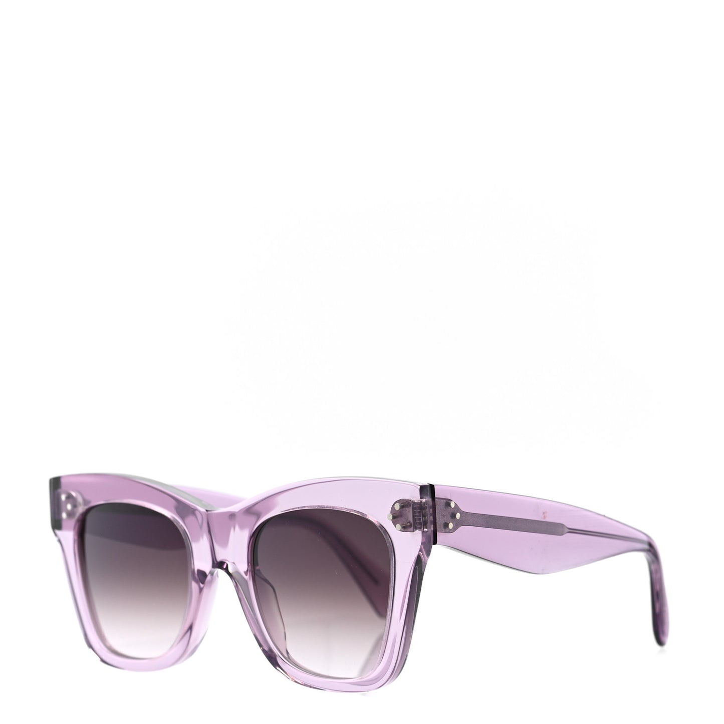 Acetate Cat Eye Sunglasses CL4004IN Transparent Lilac