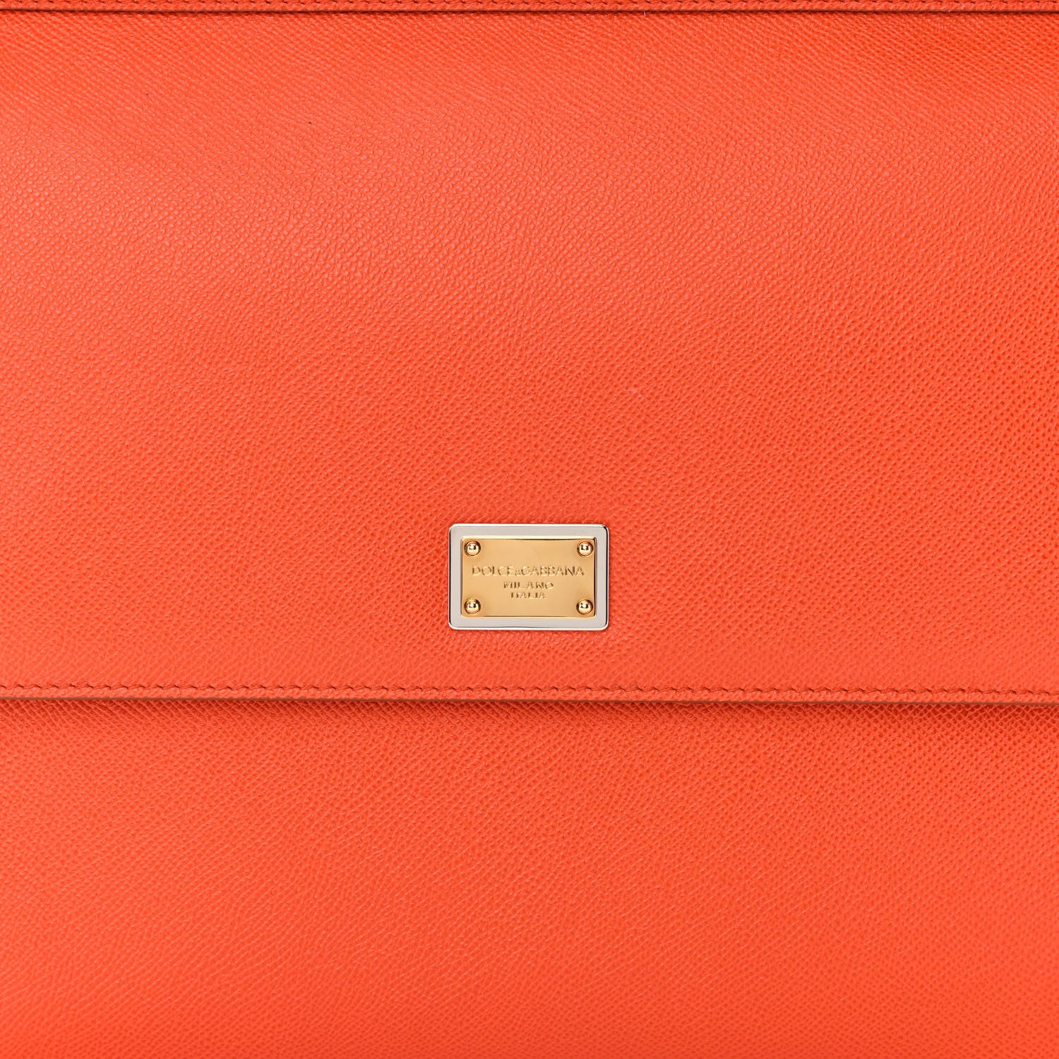 Dolce & Gabbana DOLCE & GABBANA Dauphine Large Miss Sicily Satchel Orange 7 of 12