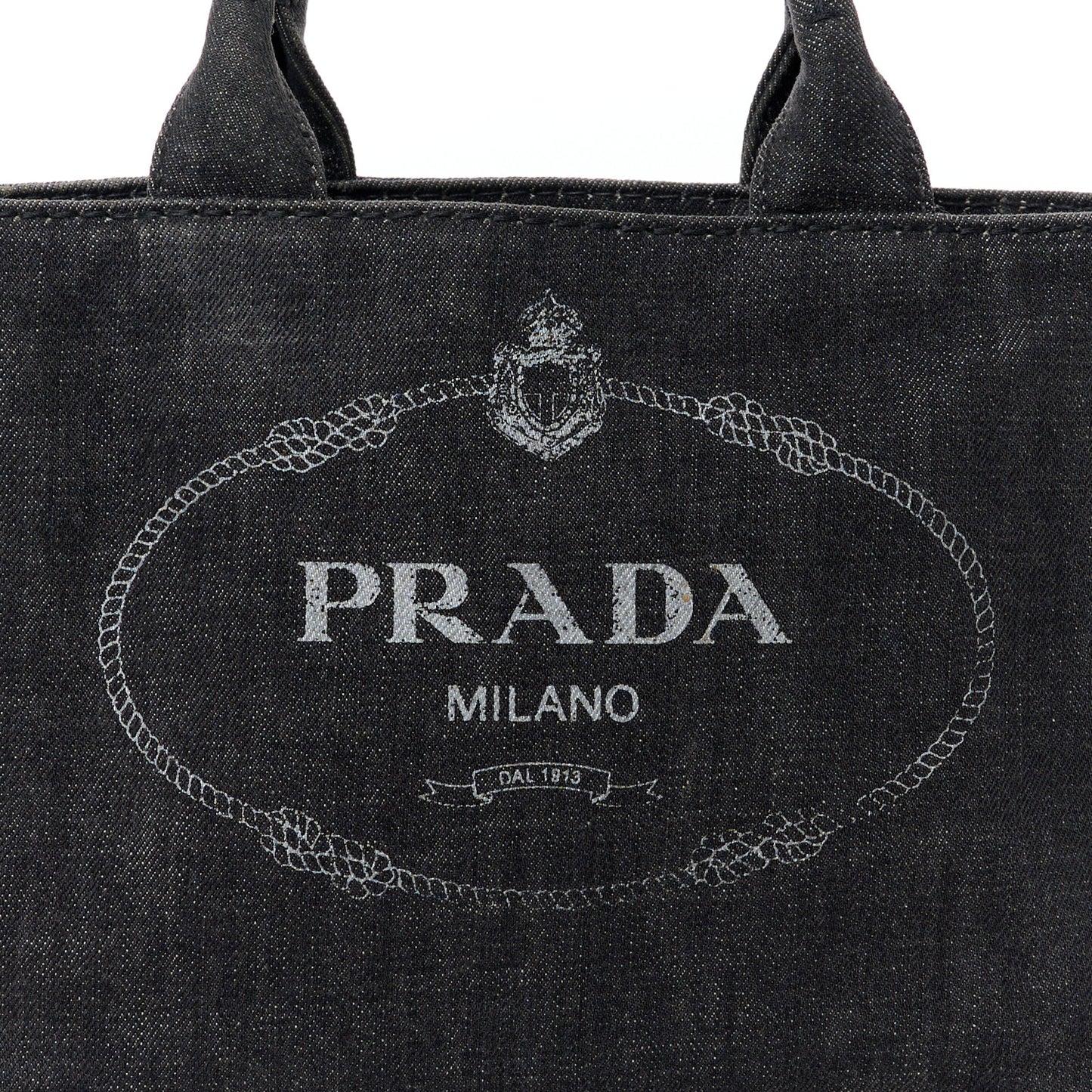 Canapa Small Logo Tote Black