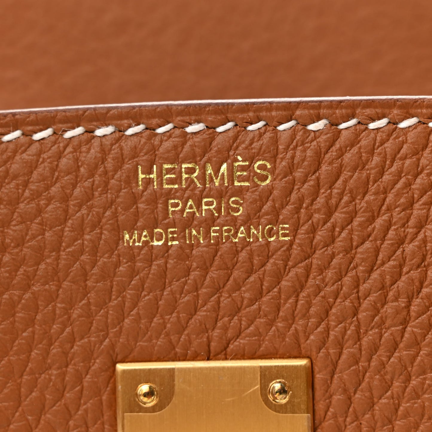 Togo Birkin 25 Gold