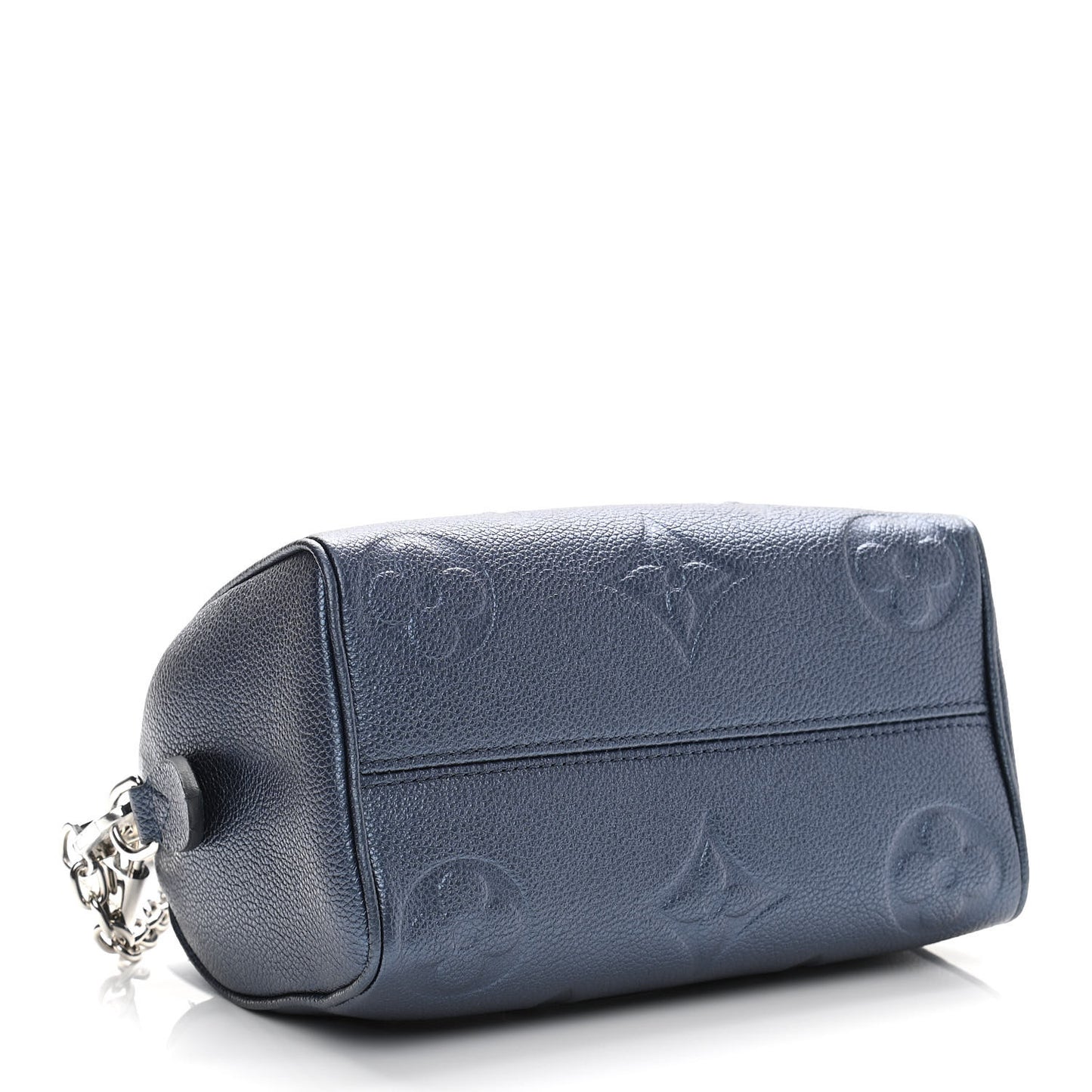 Metallic Empreinte Monogram Giant Speedy Bandouliere 20 Navy Nacre
