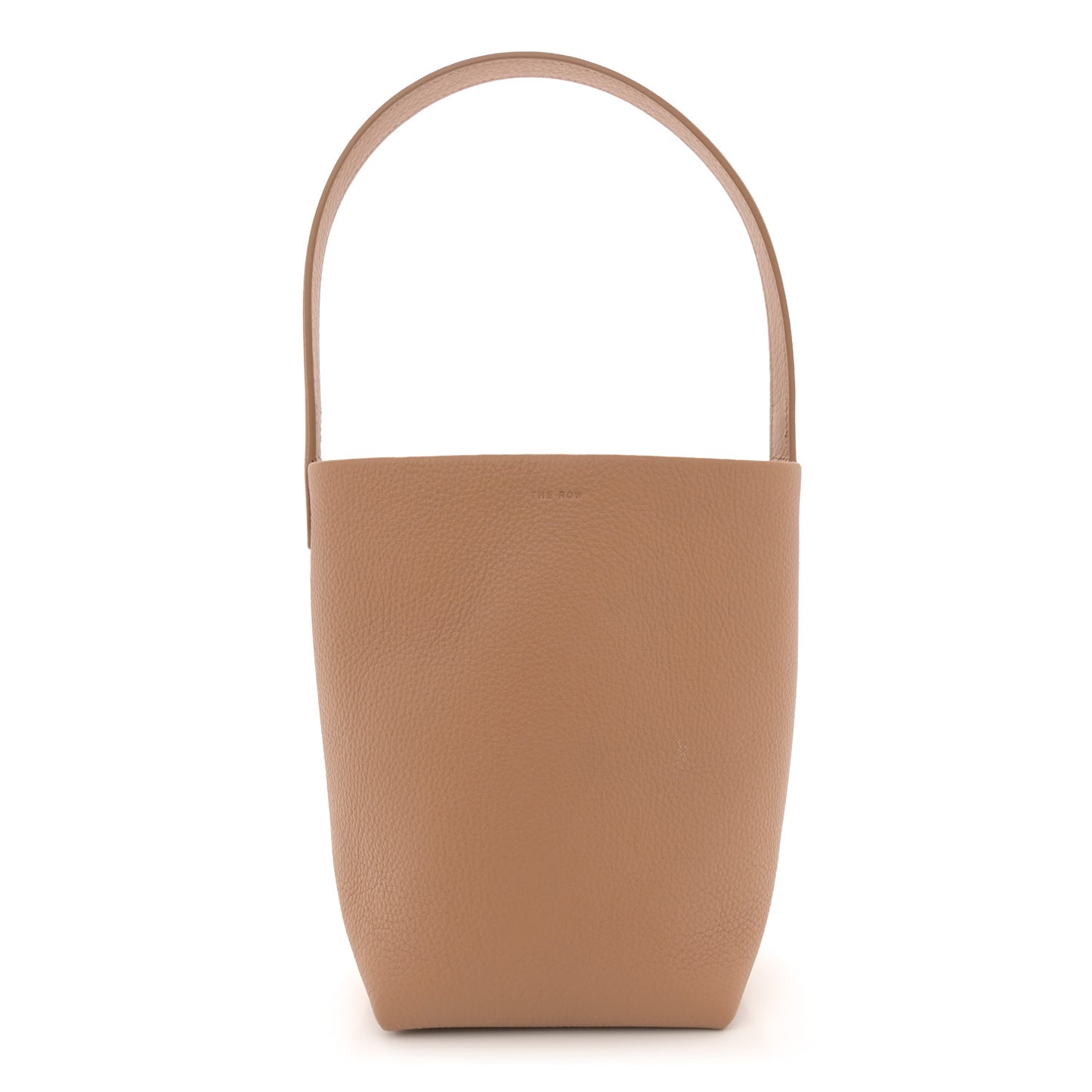 Grained Calfskin Small N/S Park Tote Cinnamon