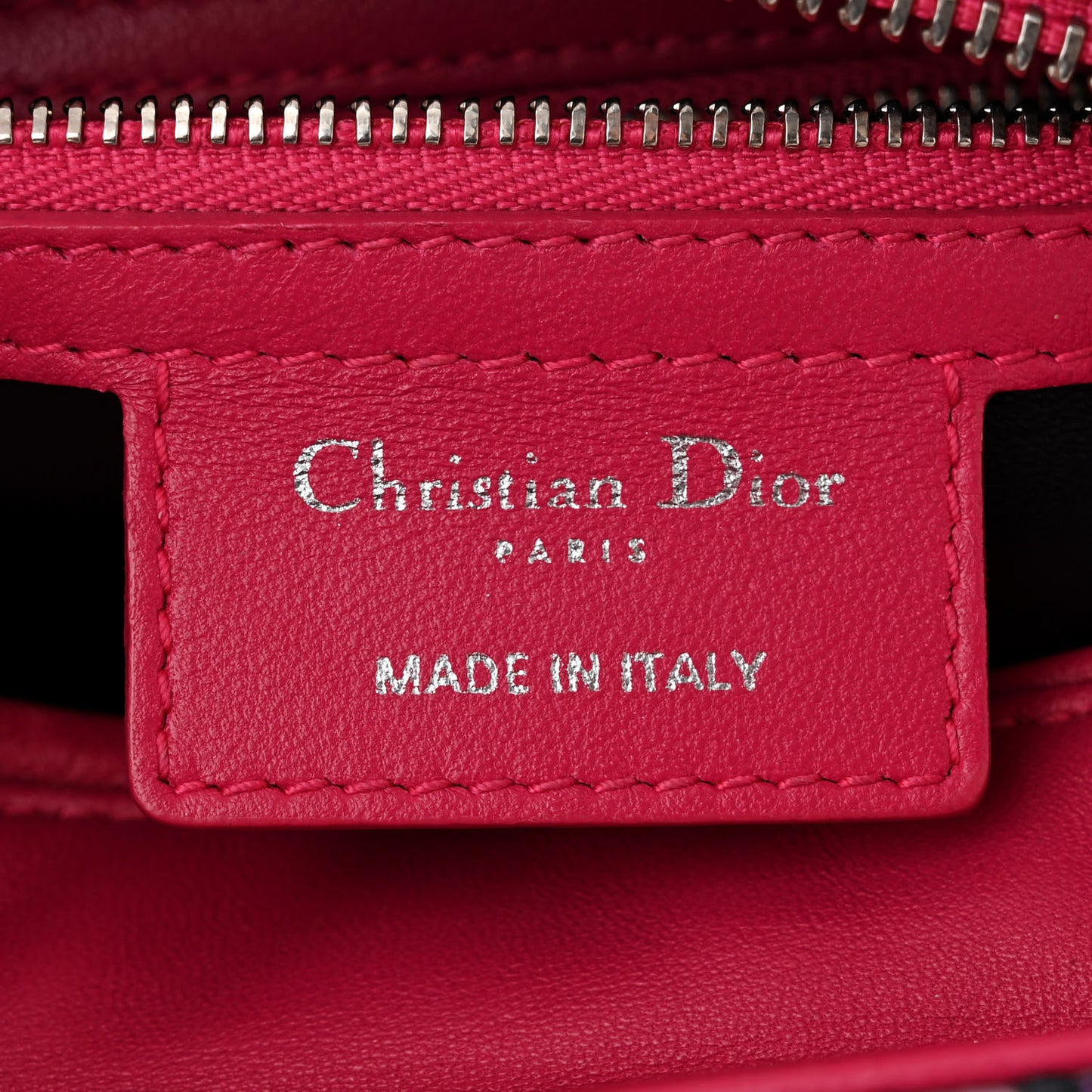 Tweed Medium Lady Dior Pink Multicolor