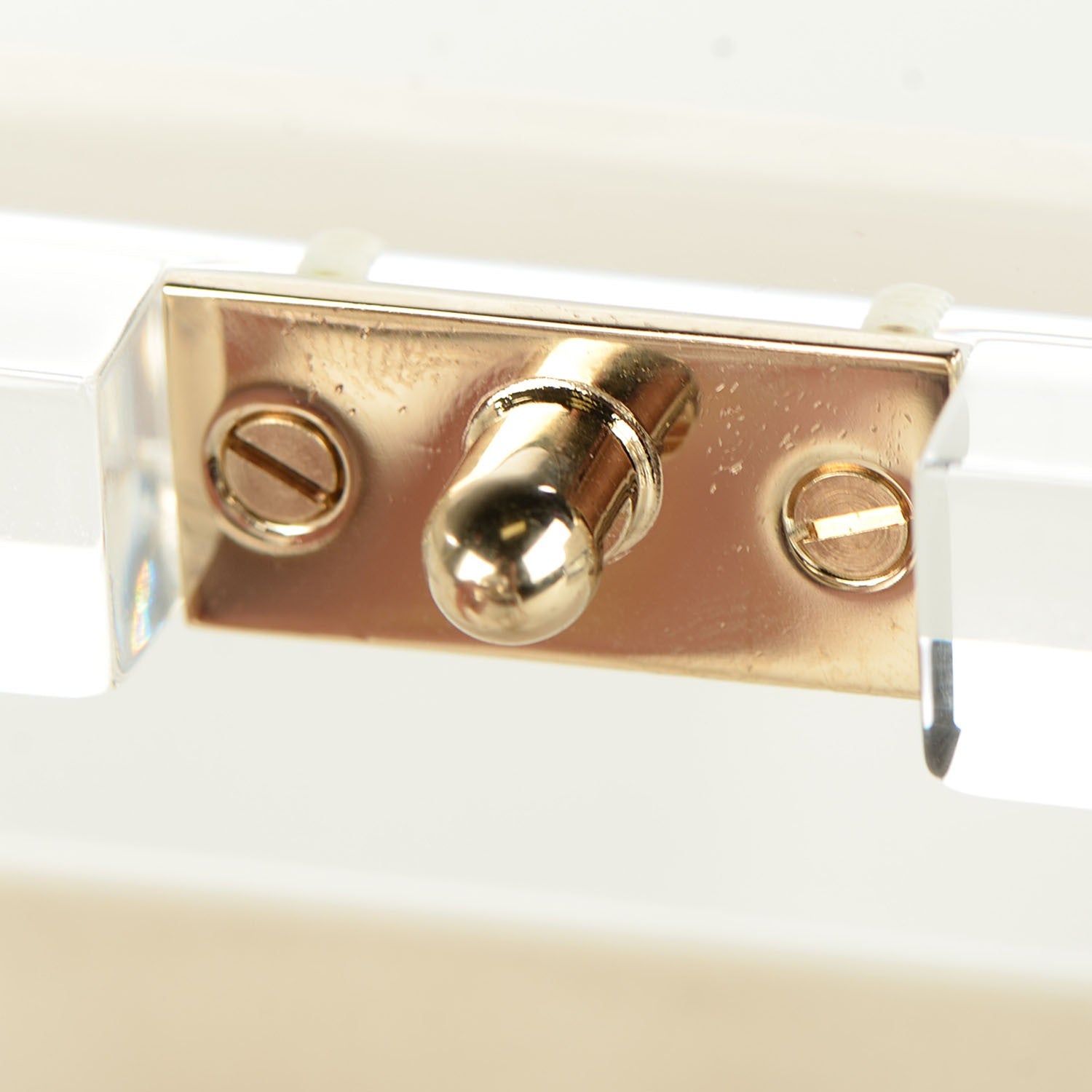 Chanel Transluscent Plexiglass Perfume Bottle Clutch 7 of 8