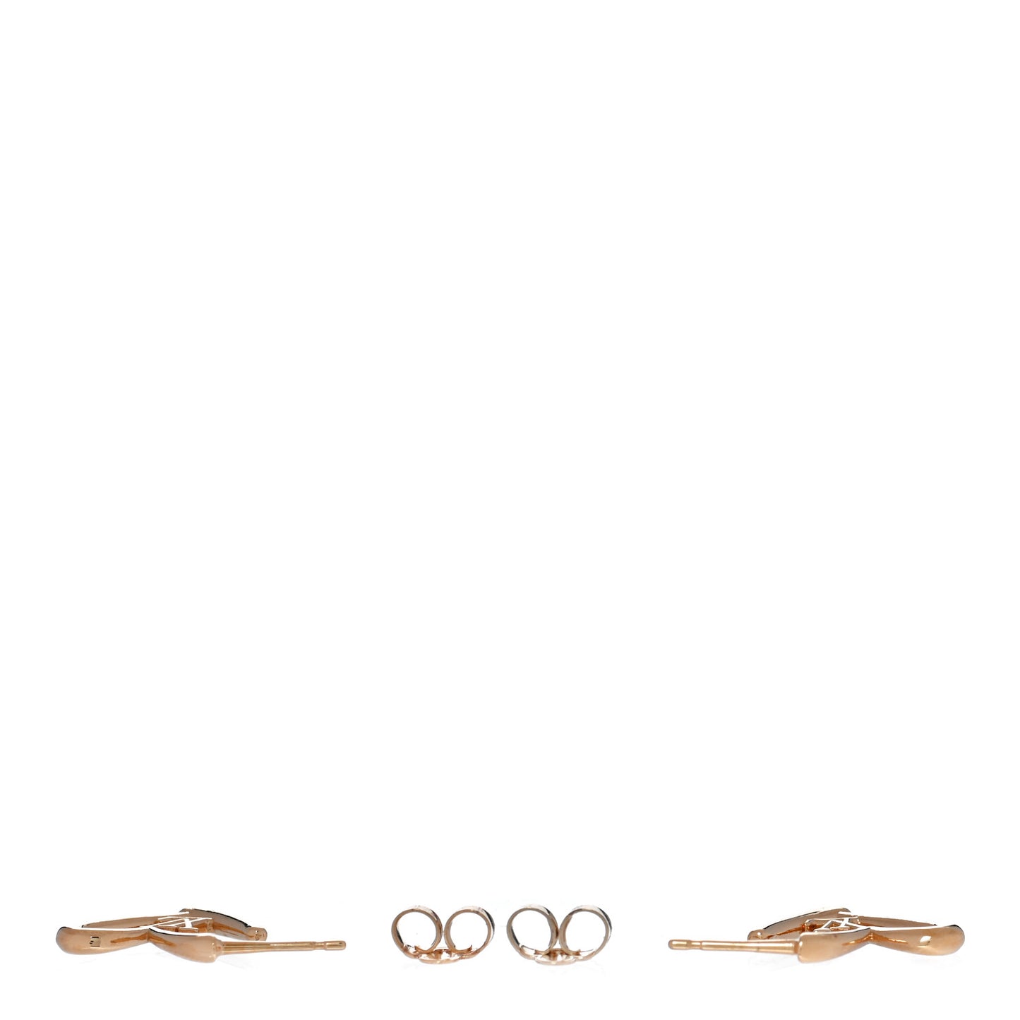 Fall In Love Heart Earrings PM Gold