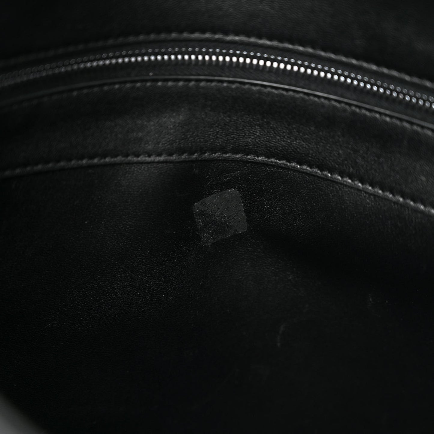 Nappa Monochrome One Stud Hobo Black