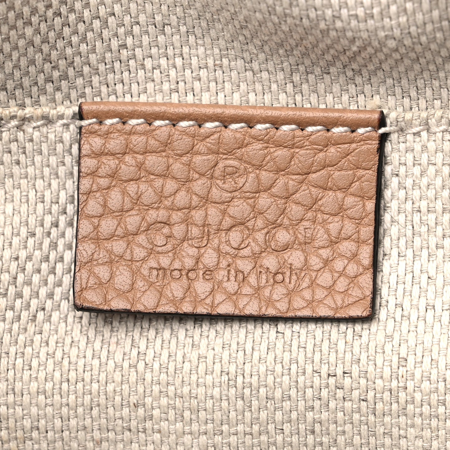 Pebbled Calfskin Small Soho Disco Bag Camelia