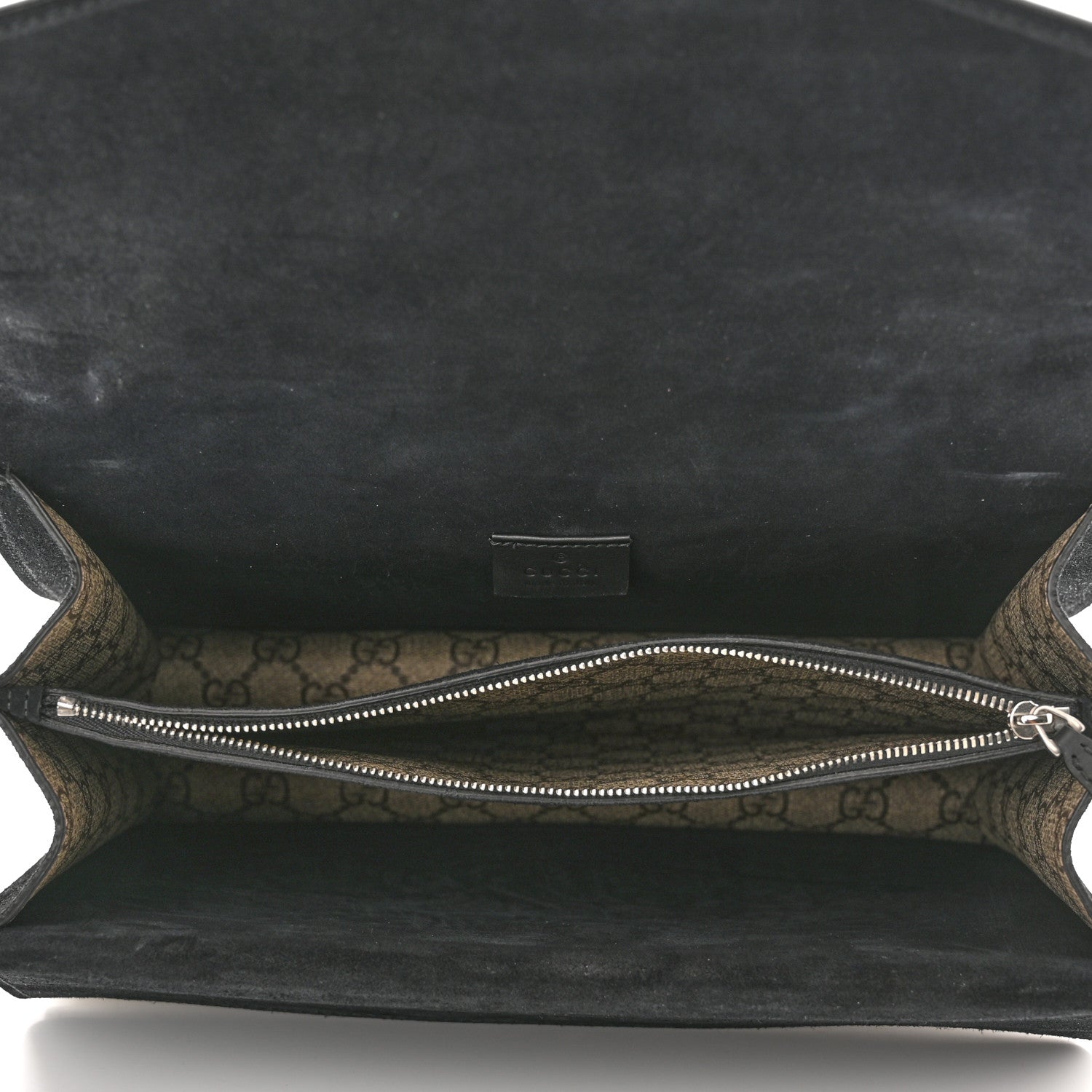 Gucci GG Supreme Monogram Medium Dionysus Shoulder Bag Black 5 of 11