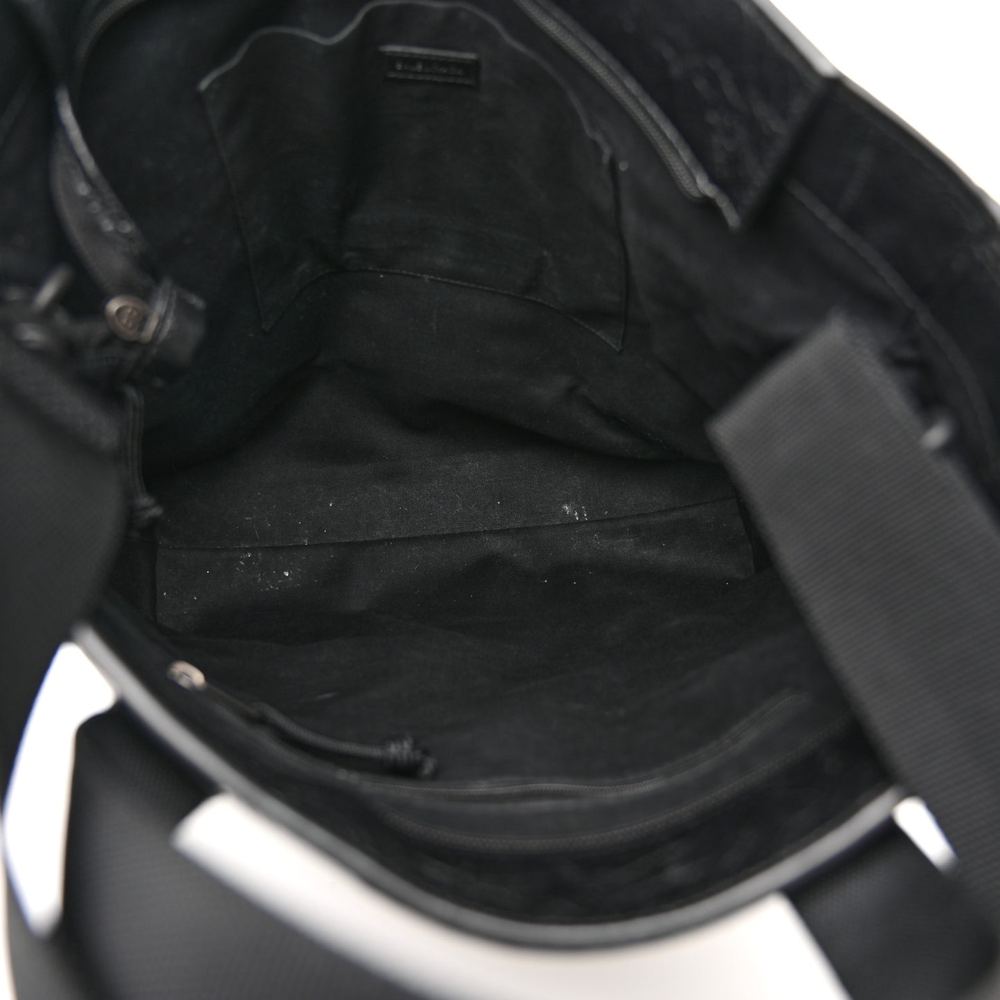 Agneau Arena Explorer Tote Bag with Strap Black