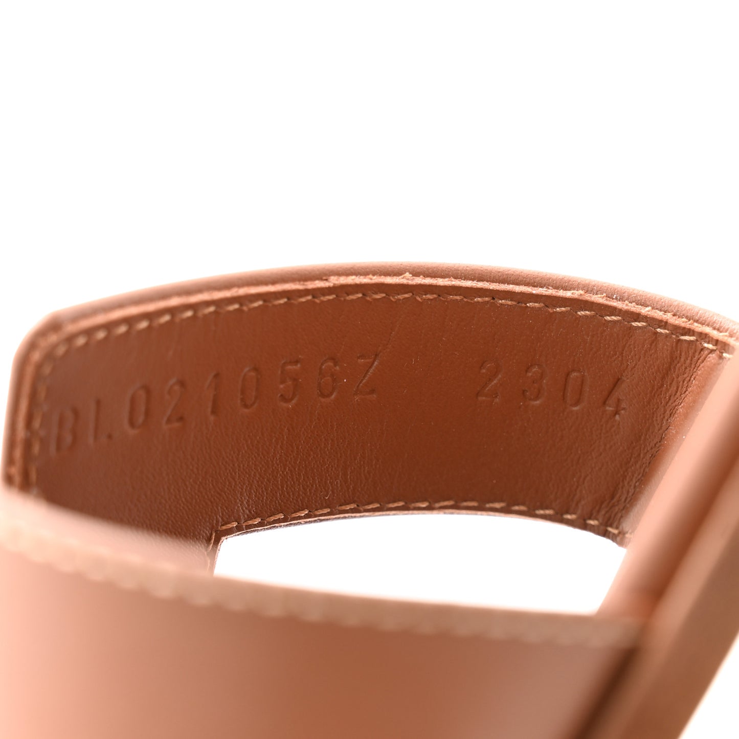 Box Calfskin Oran Sandals 39 Gold