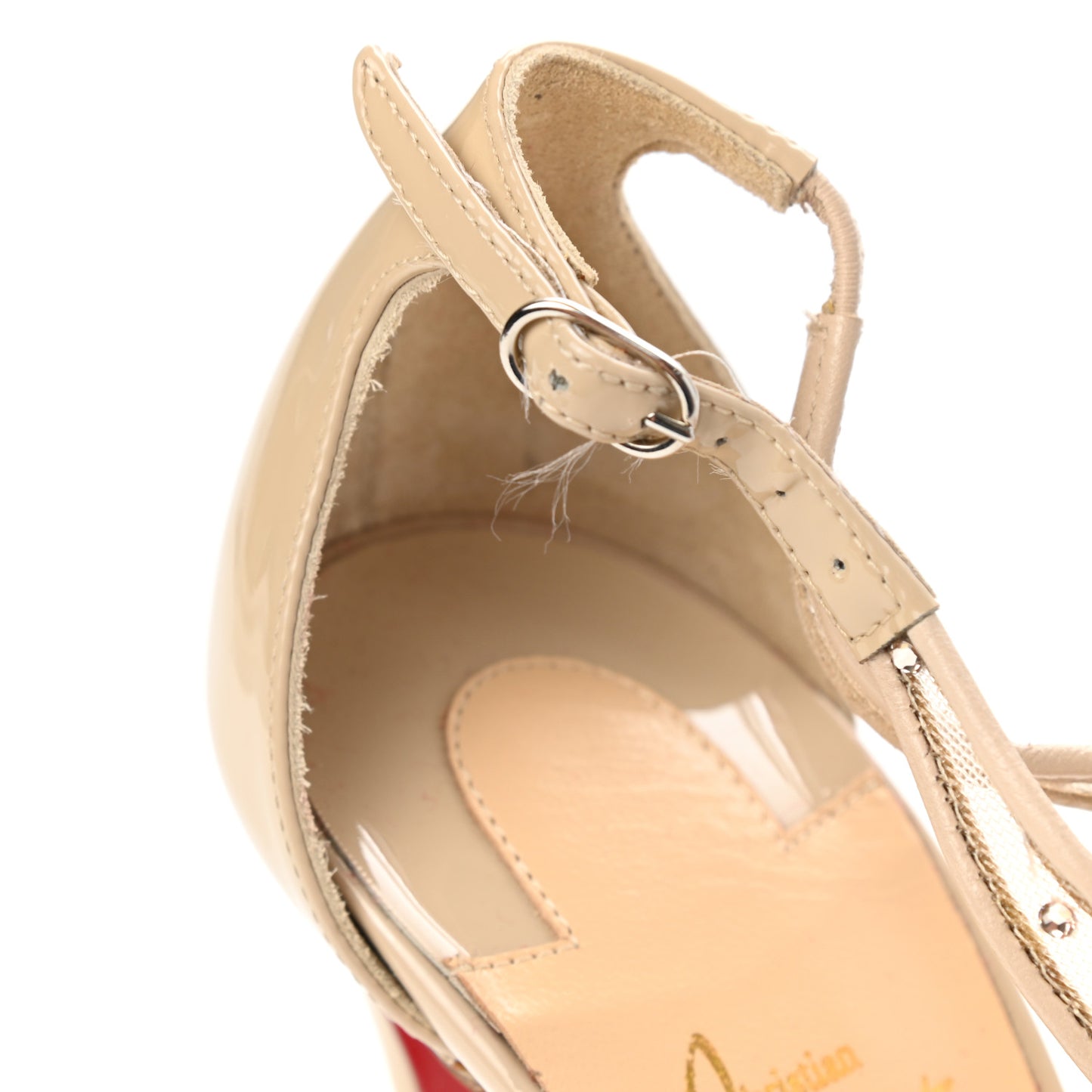 Mesh Embellished Patinana 100 Sandals 35 Version Light Silk