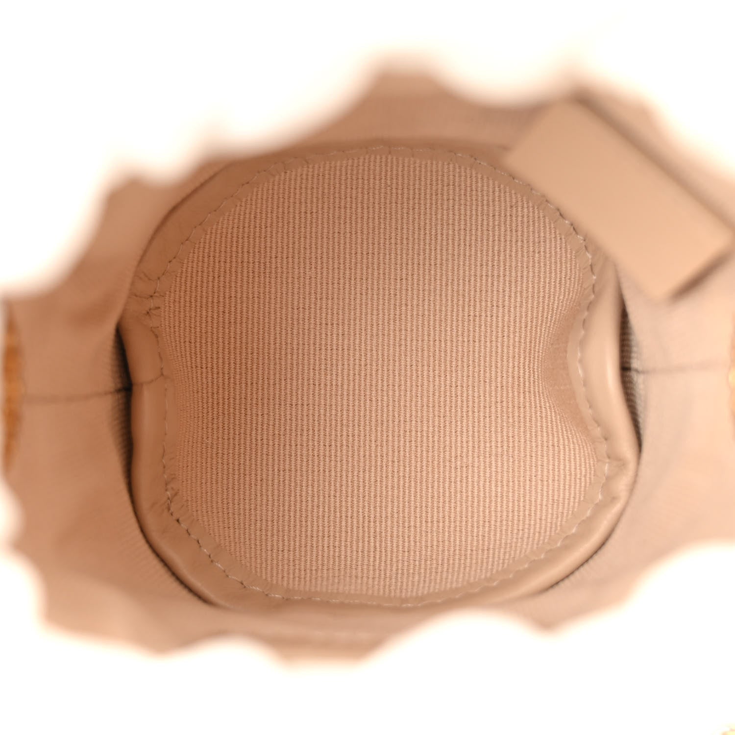 Chanel Caviar Quilted Twist Your Buttons Mini Bucket Bag White 5 of 10