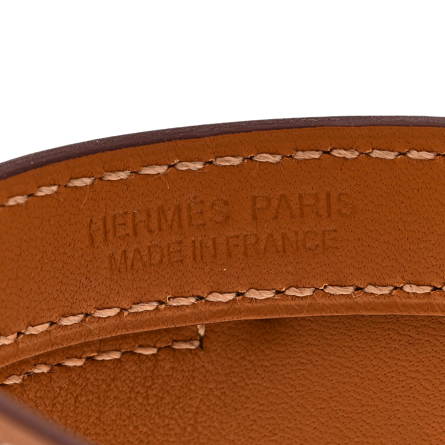 Hermes Swift O'Kelly Double Tour Bracelet T2 Gold 3 of 4