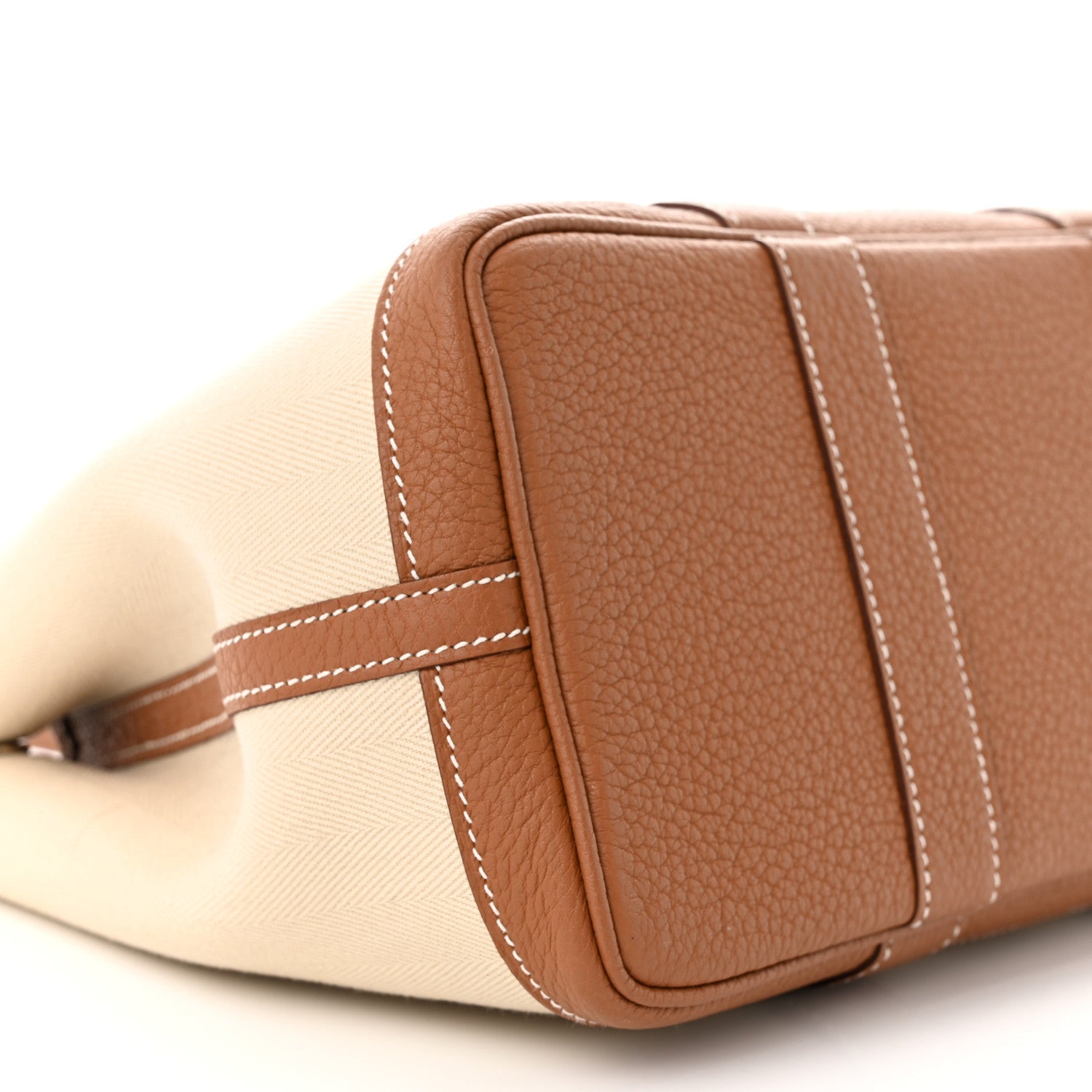 Hermes Toile Negonda Garden Party 30 TPM Tote Gold 9 of 11