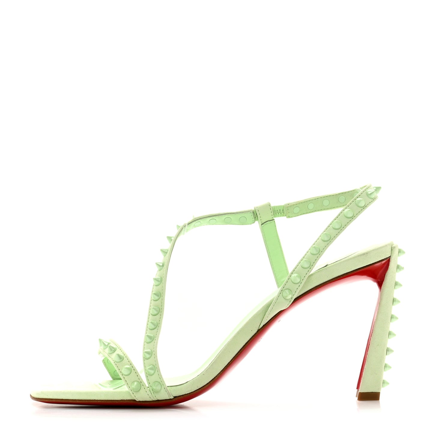 Suede Rosa Condorapik 85 Spiked Sandals 39 Studio Green