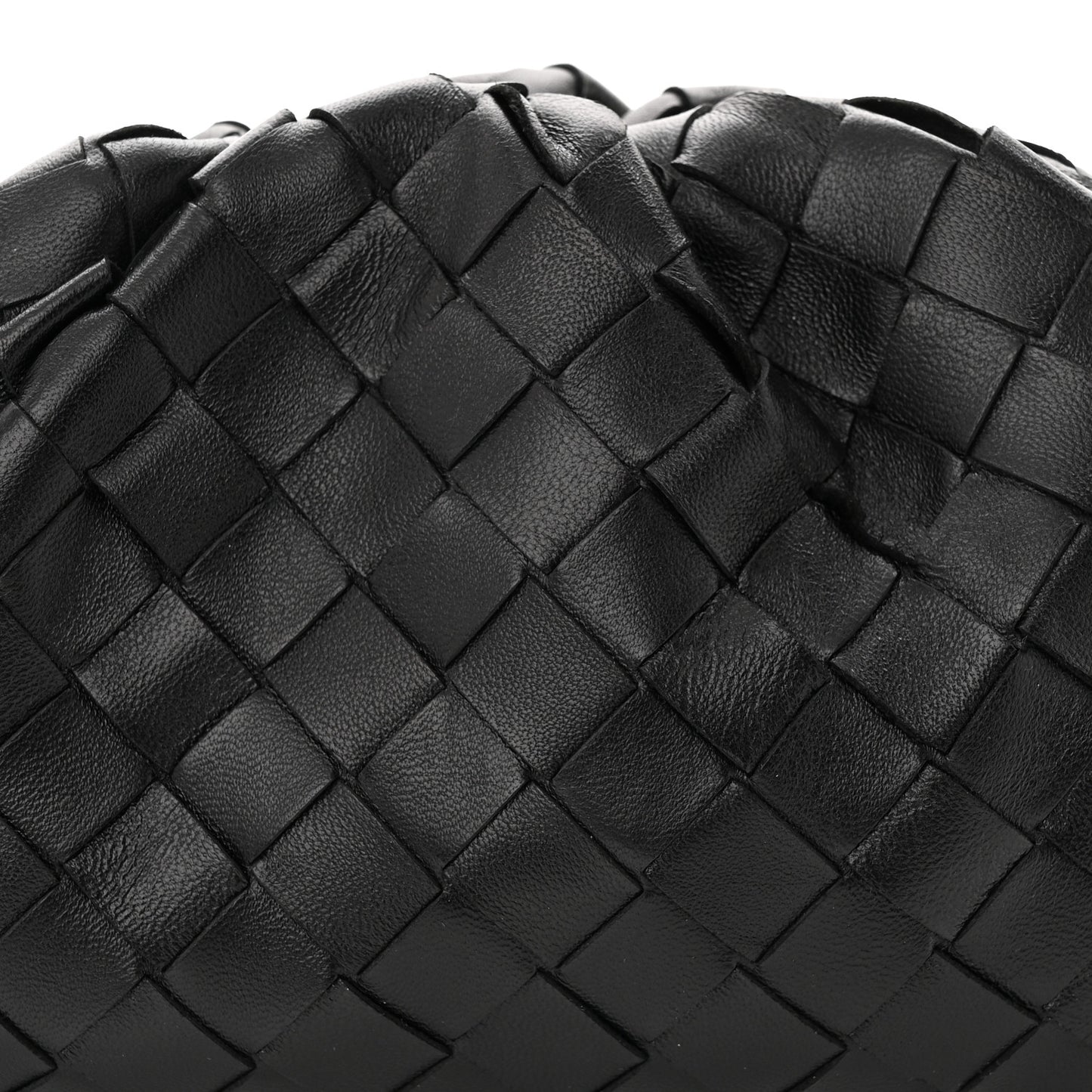 Nappa Intrecciato The Mini Pouch Black