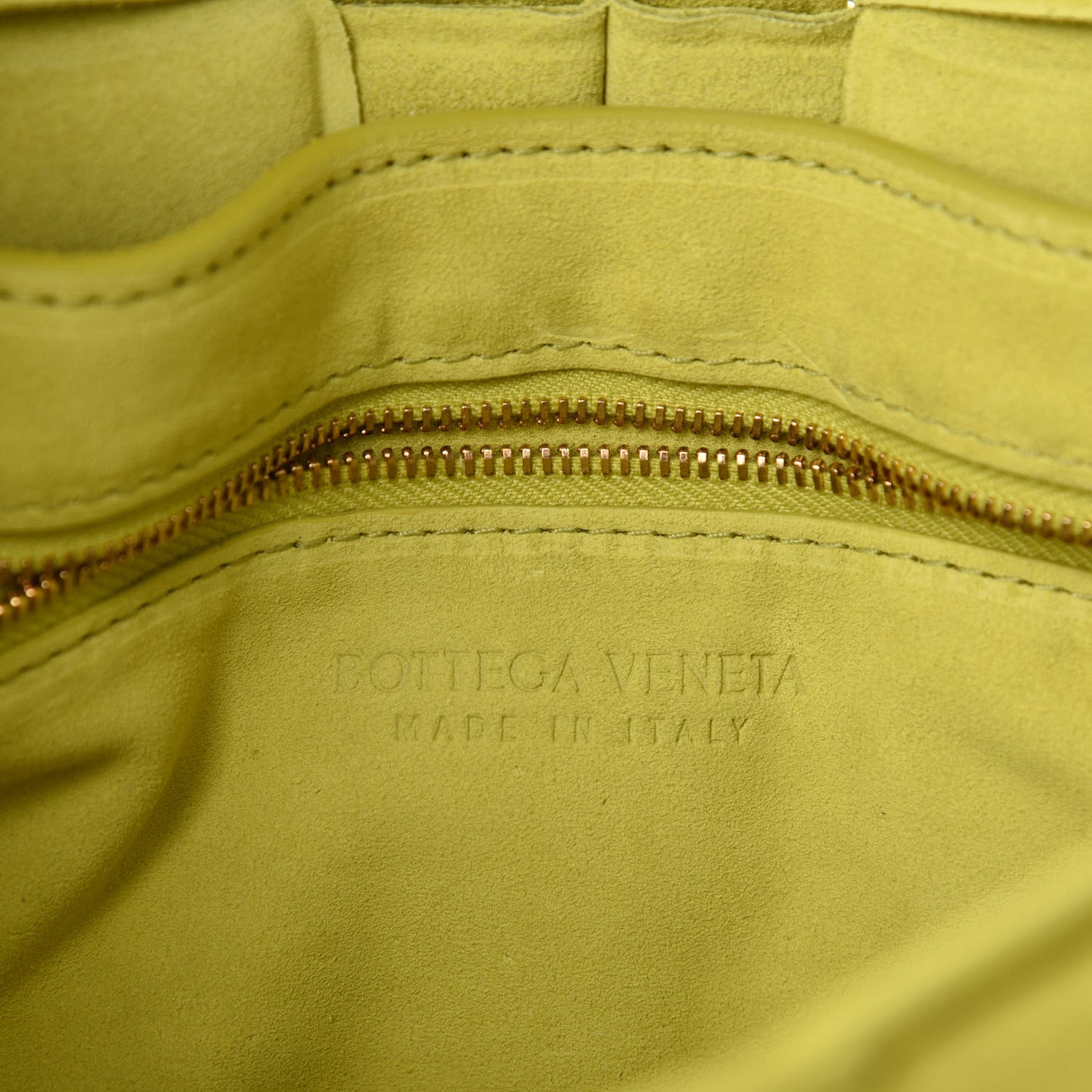 Suede Maxi Intrecciato Padded Chain Cassette Crossbody Bag Kiwi