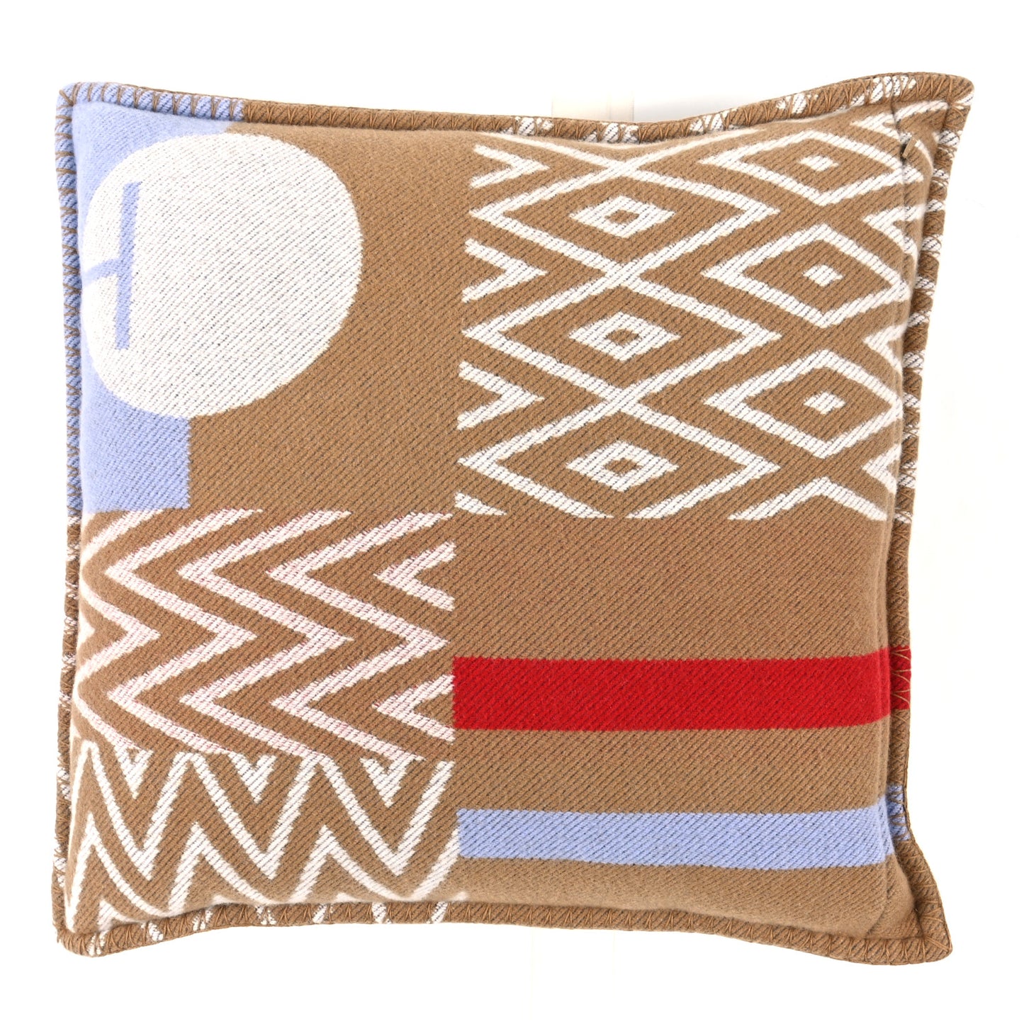 Wool Cashmere Enigmatic Pillow Camel