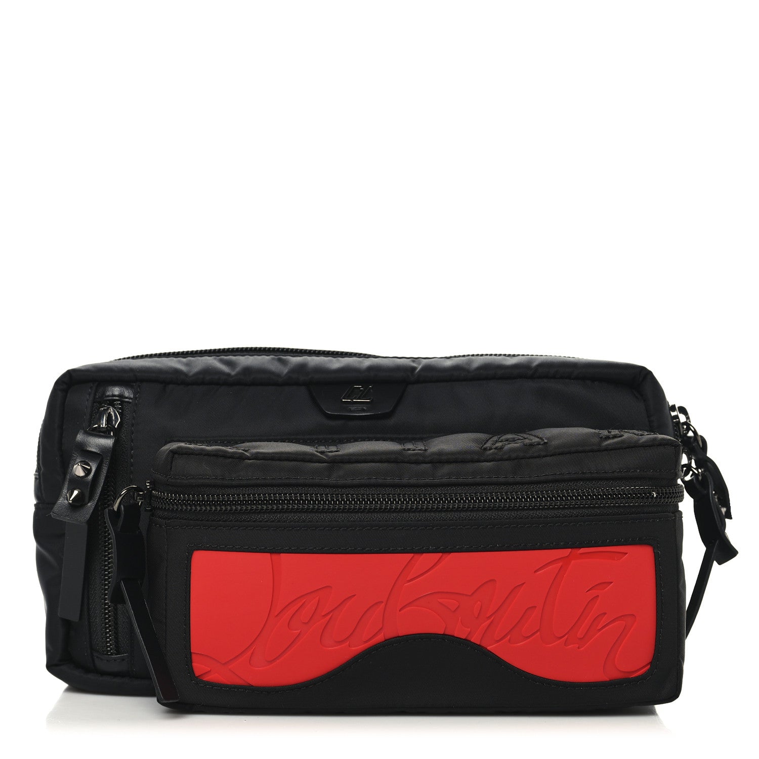 ブラック/レッド ボディバッグ Louboutin Christian Christian FARFETCH | Black | Bag Body Cross Kypipouch Louboutin バッグ