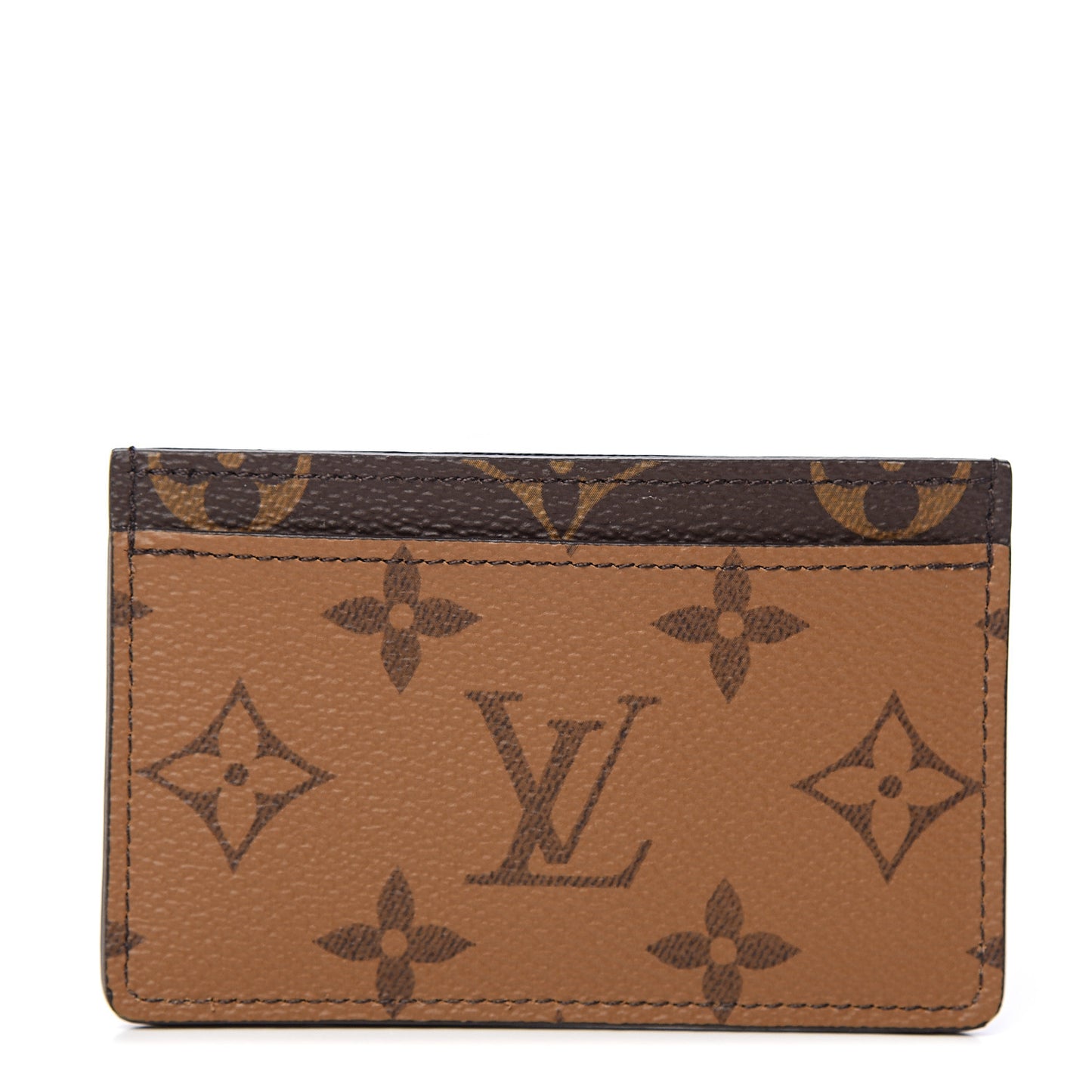 Reverse Monogram Card Holder