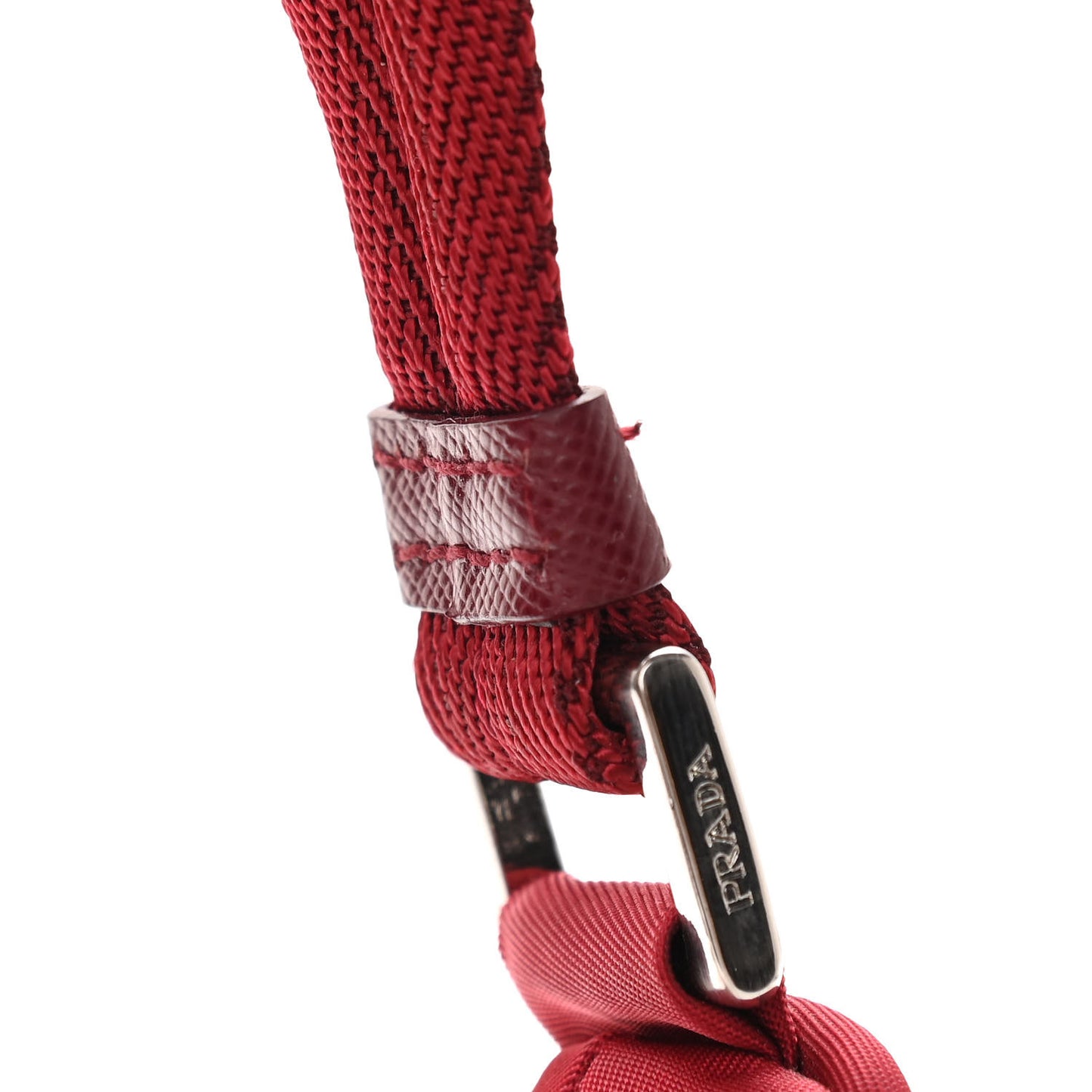 Tessuto Nylon Sport Shoulder Bag Rosso