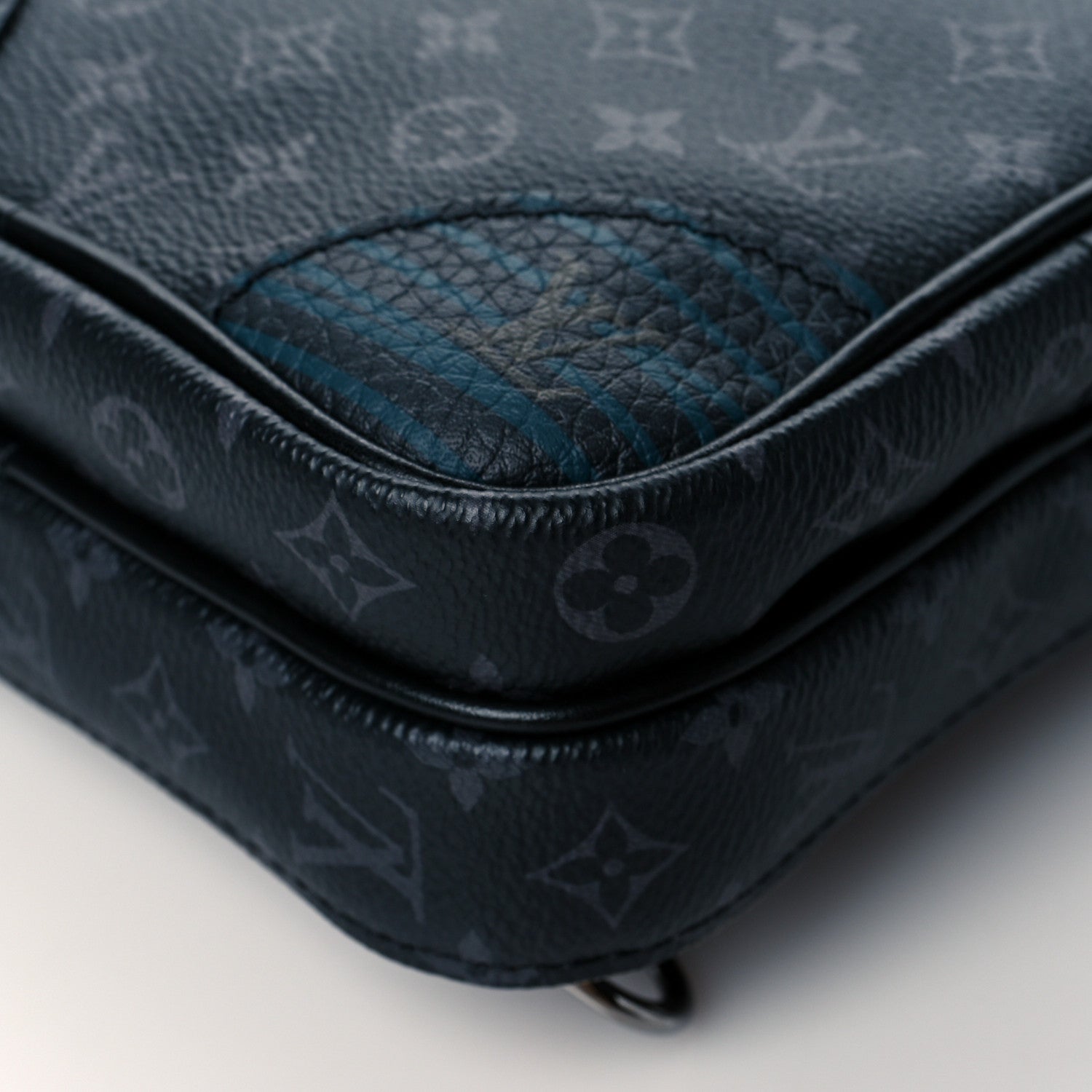 Louis Vuitton Monogram Eclipse Patchwork Amazone Sling Bag 9 of 9