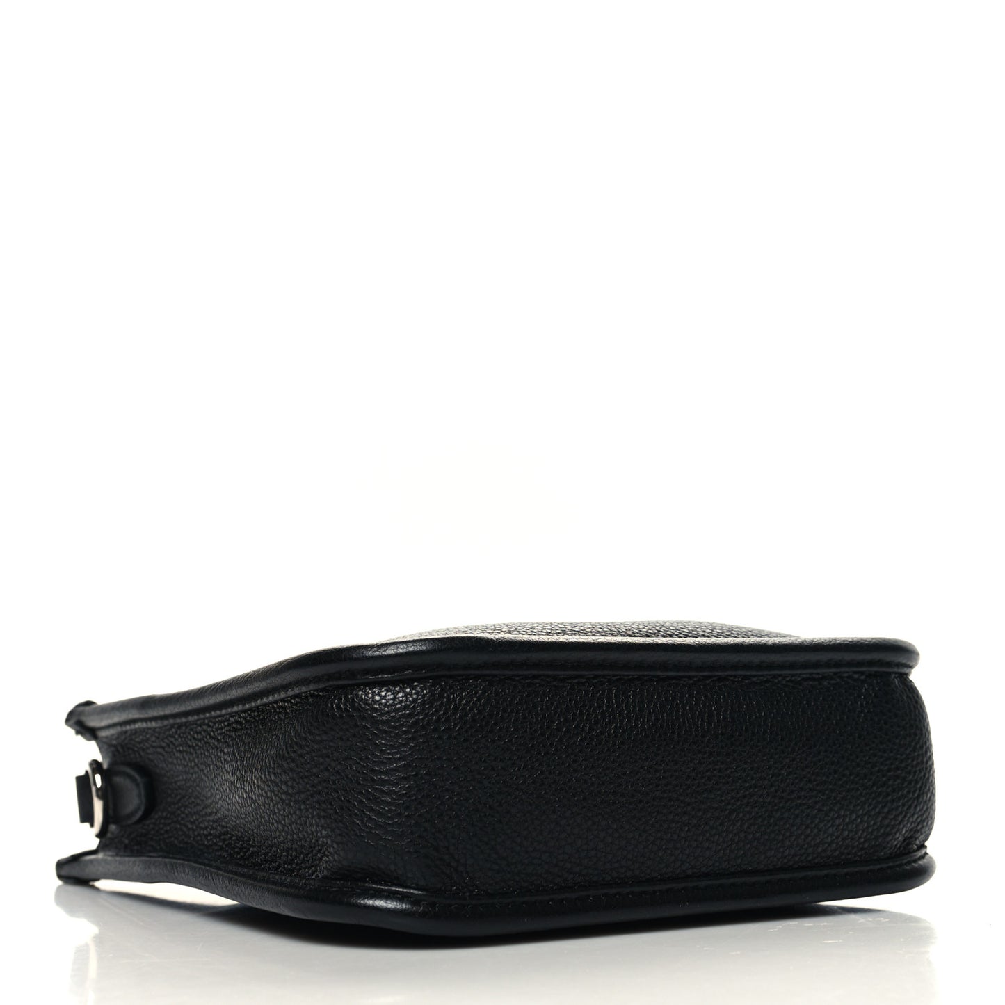 Vitello Daino Soft Mini Hobo Messenger Bag Black