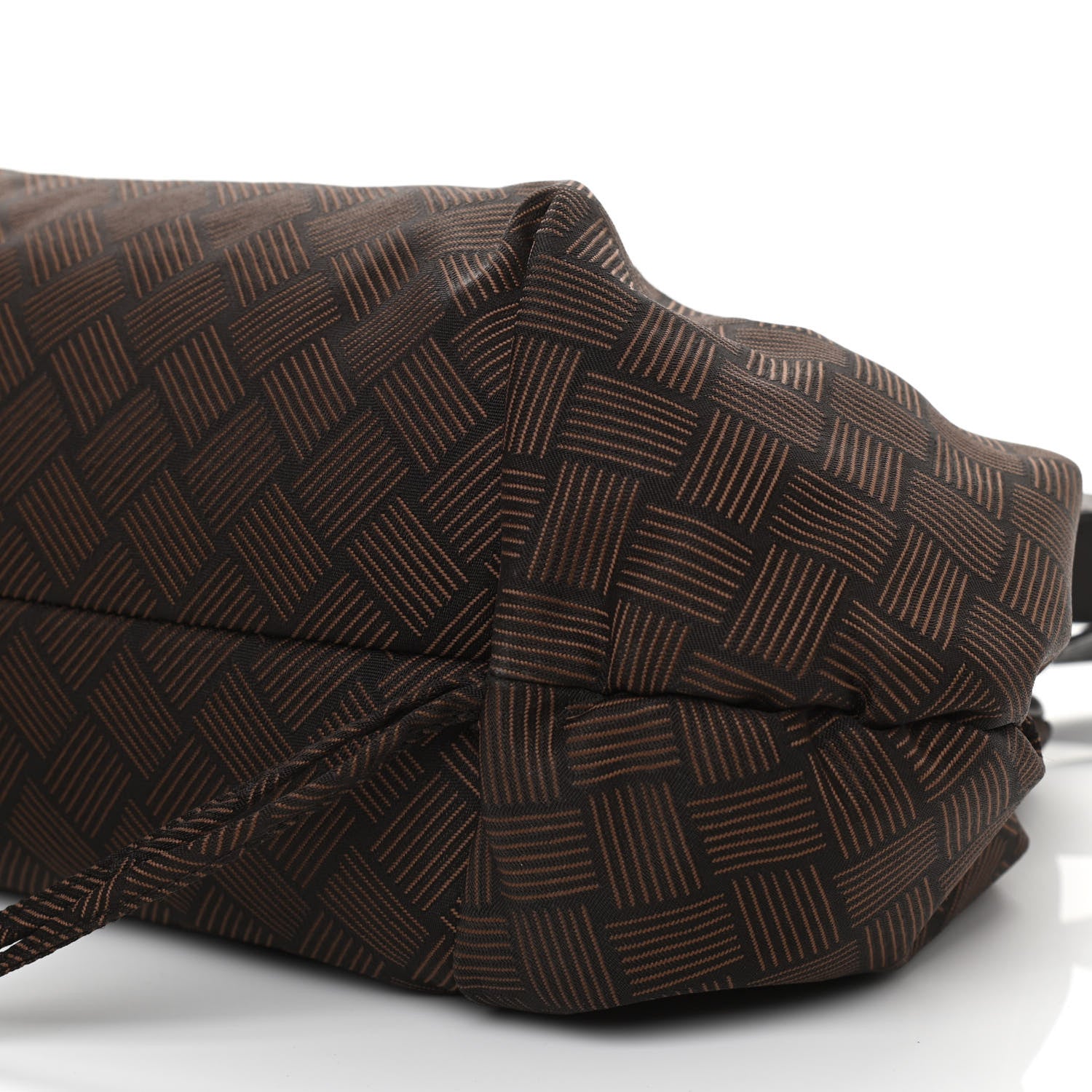 Bottega Veneta Nylon Jacquard Large The Point Triangle Bag Fondant 10 of 16