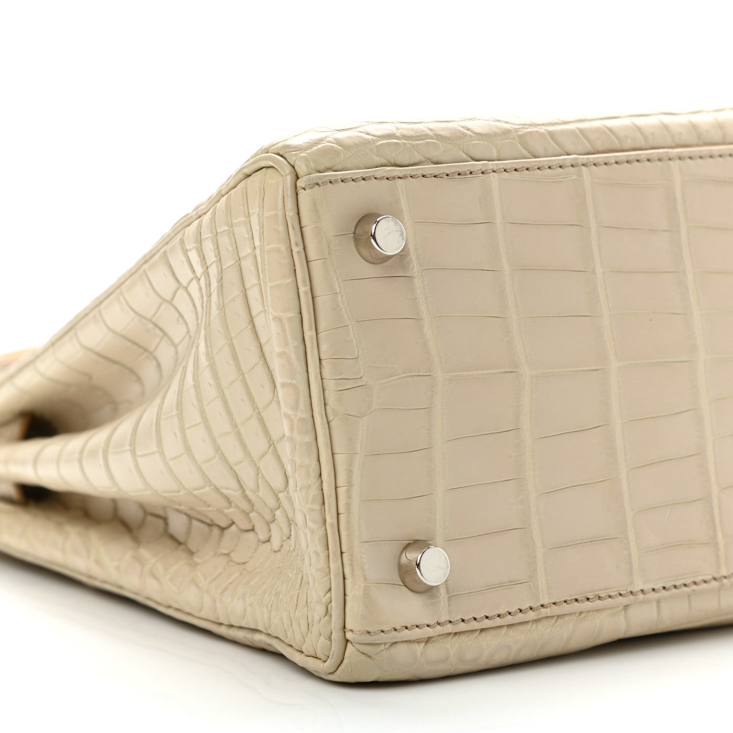 Hermes Matte Niloticus Crocodile Kelly Retourne 28 9 of 10