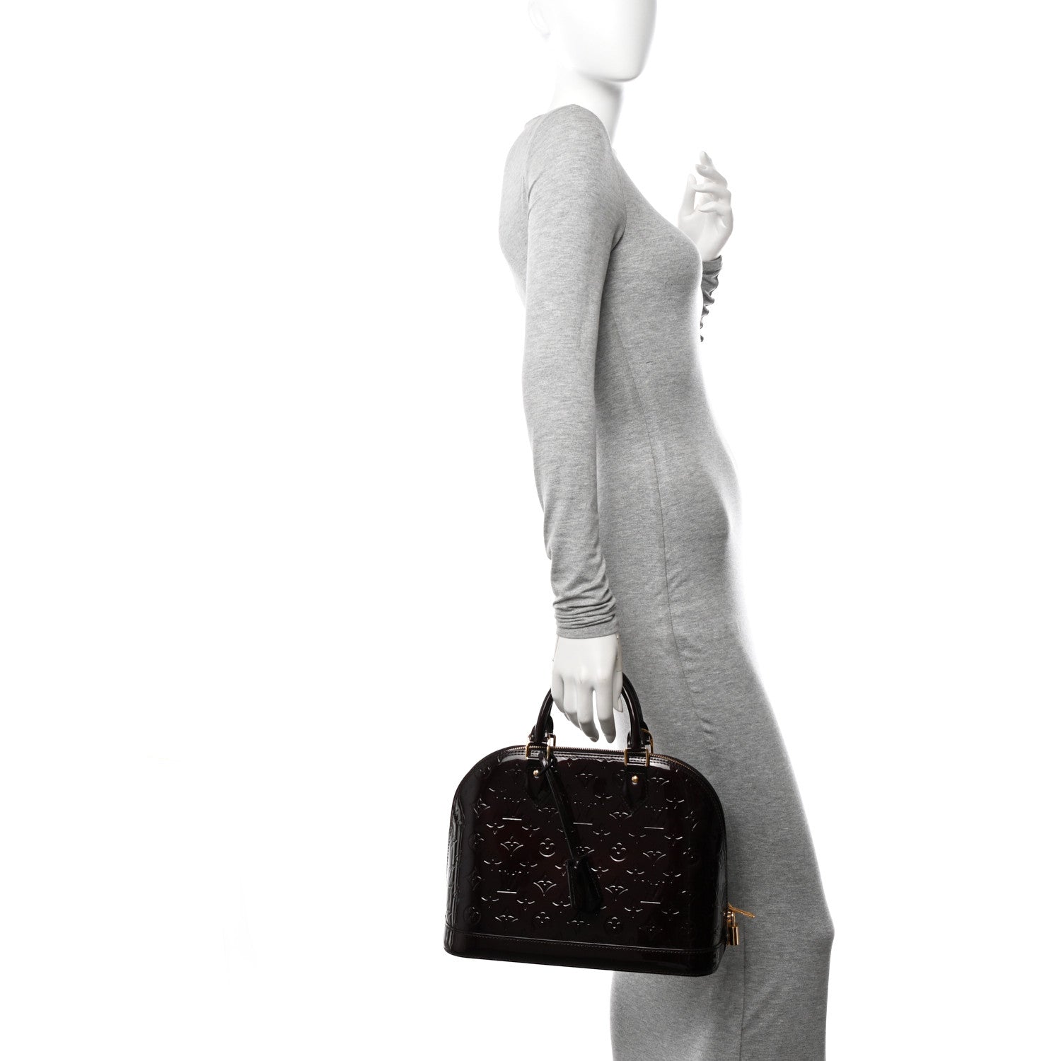 Louis Vuitton Vernis Alma PM Amarante 2 of 9