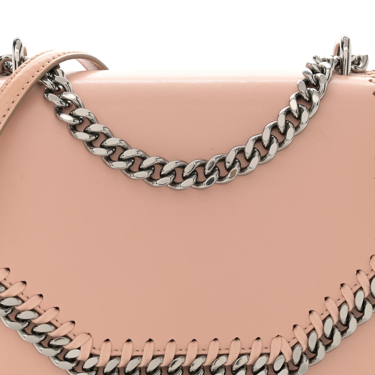 Eco Alter Nappa Medium Falabella Box Shoulder Bag Blush Pink