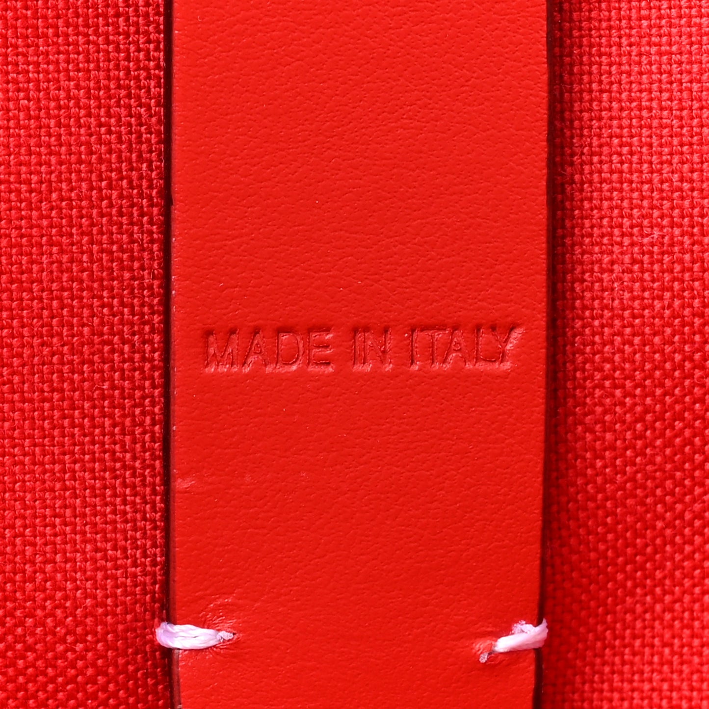 Calfskin Empire Spikes Small East West Cabata Tote White Black