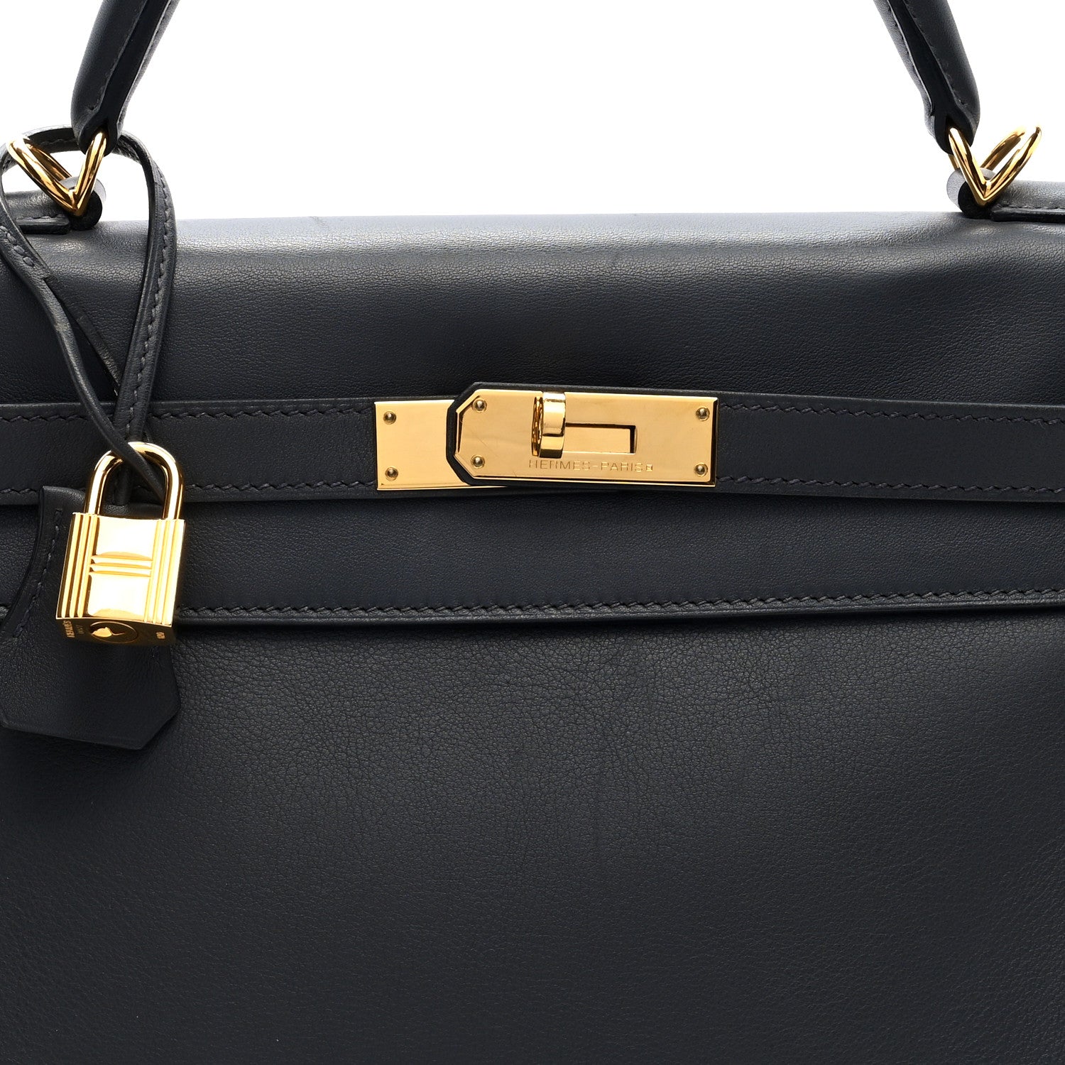 Hermes Swift Kelly Retourne 32 Graphite 8 of 10