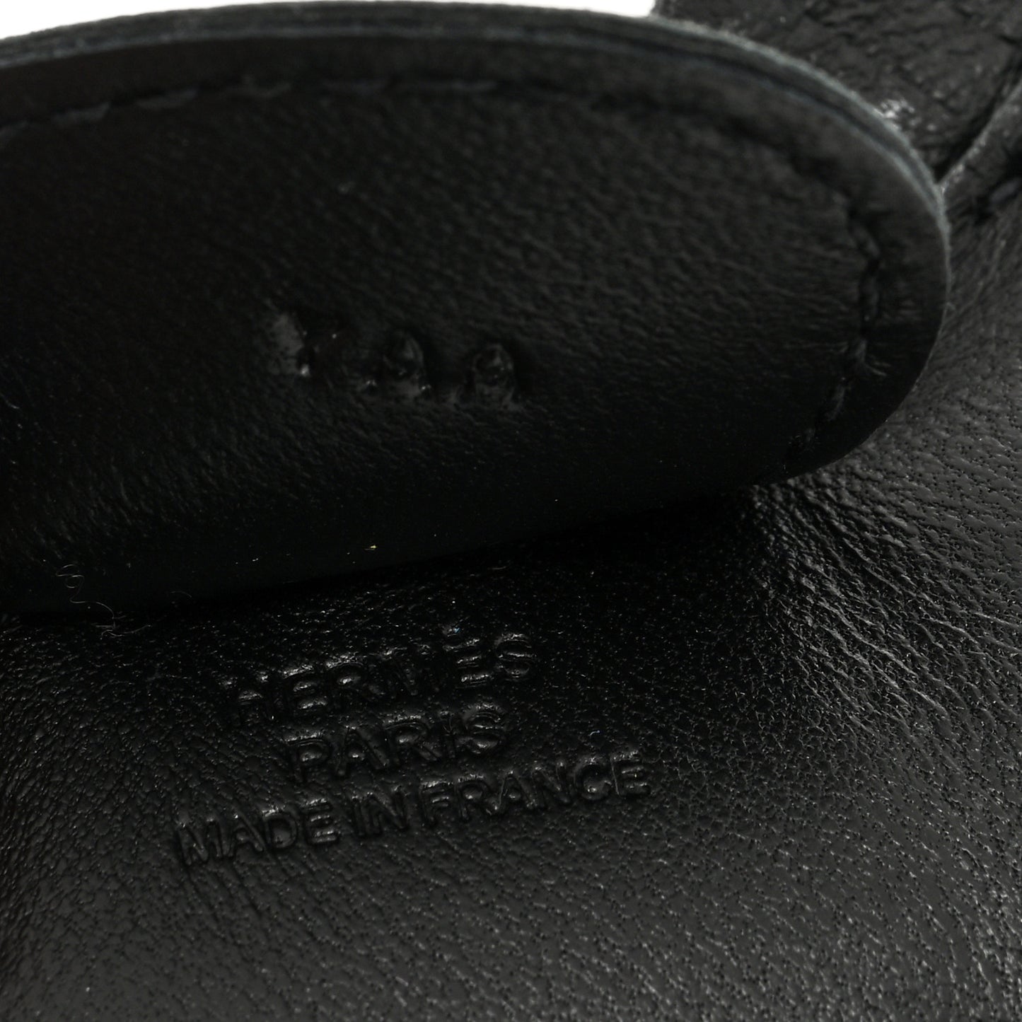 Milo Lambskin Grigri Rodeo Horse Bag Charm MM So Black