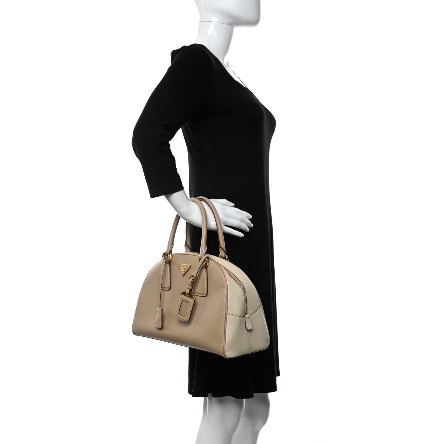 Saffiano Lux Bowling Bag