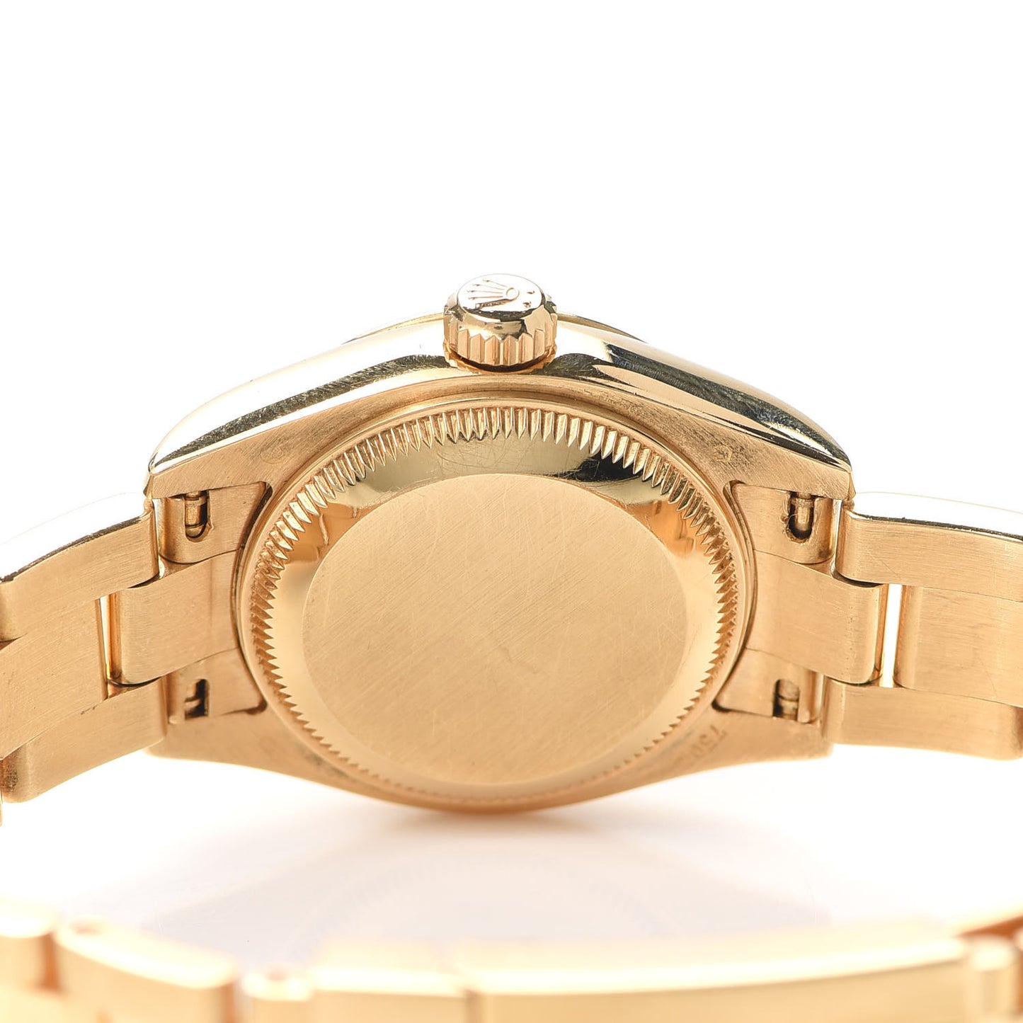 18K Yellow Gold 28mm Oyster Perpetual Datejust Watch White Roman 179168