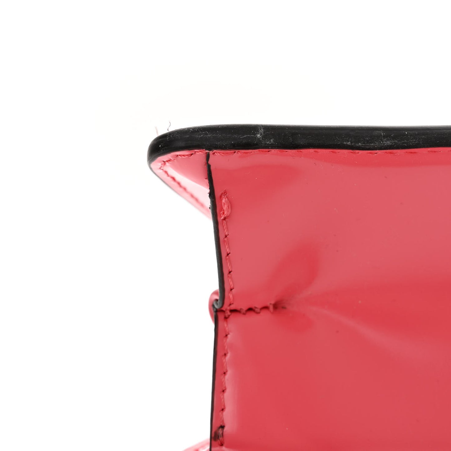 Patent Peekaboo Cut Pink Dalia