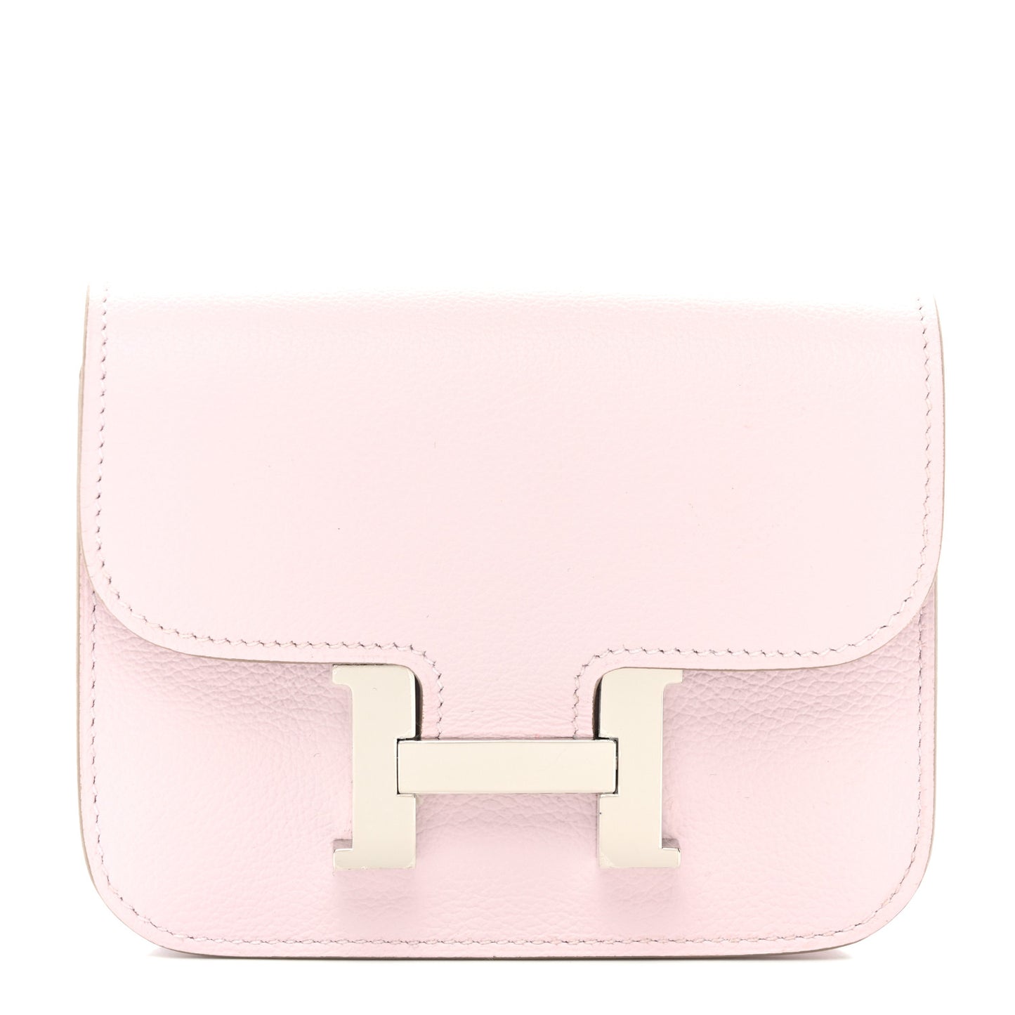 Evercolor Bi-Color Constance Slim Wallet Mauve Pale Rouge Sellier