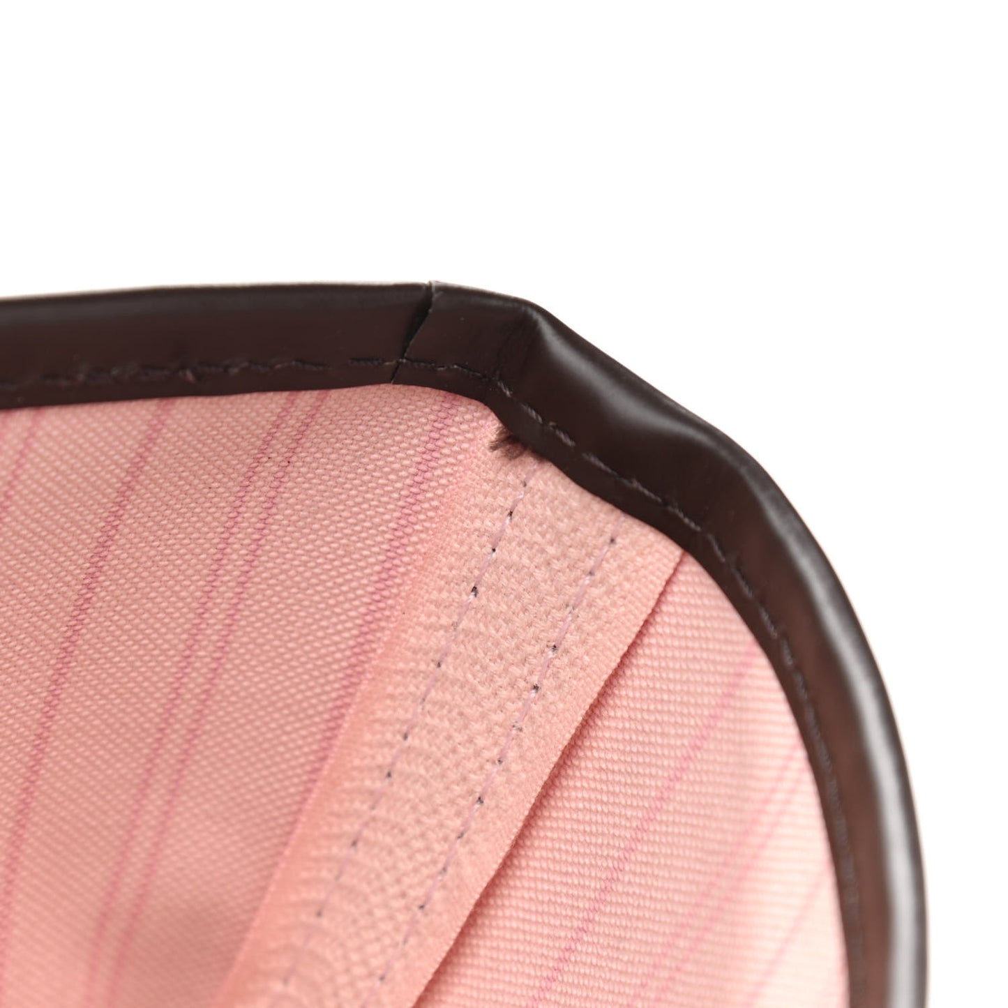 Damier Ebene Neo Neverfull MM Rose Ballerine
