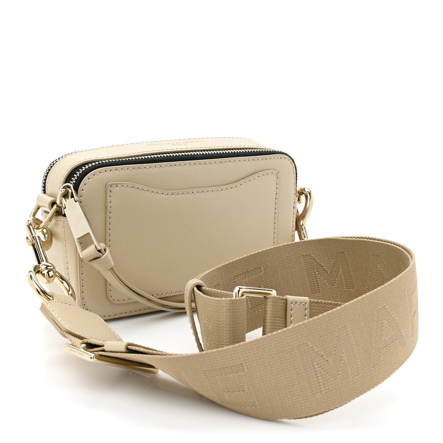 Saffiano Small Snapshot Camera Bag Khaki