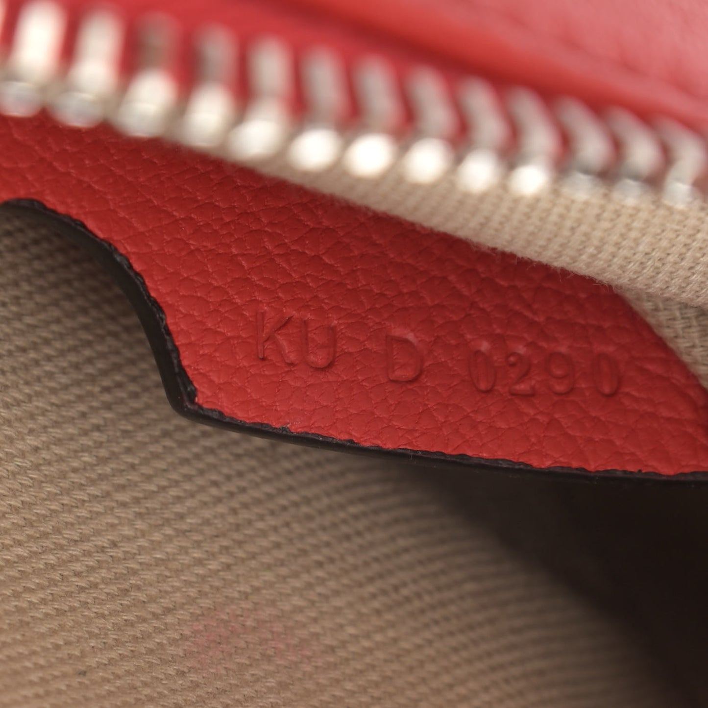 Sugar Goatskin Nano Antigona Light Red