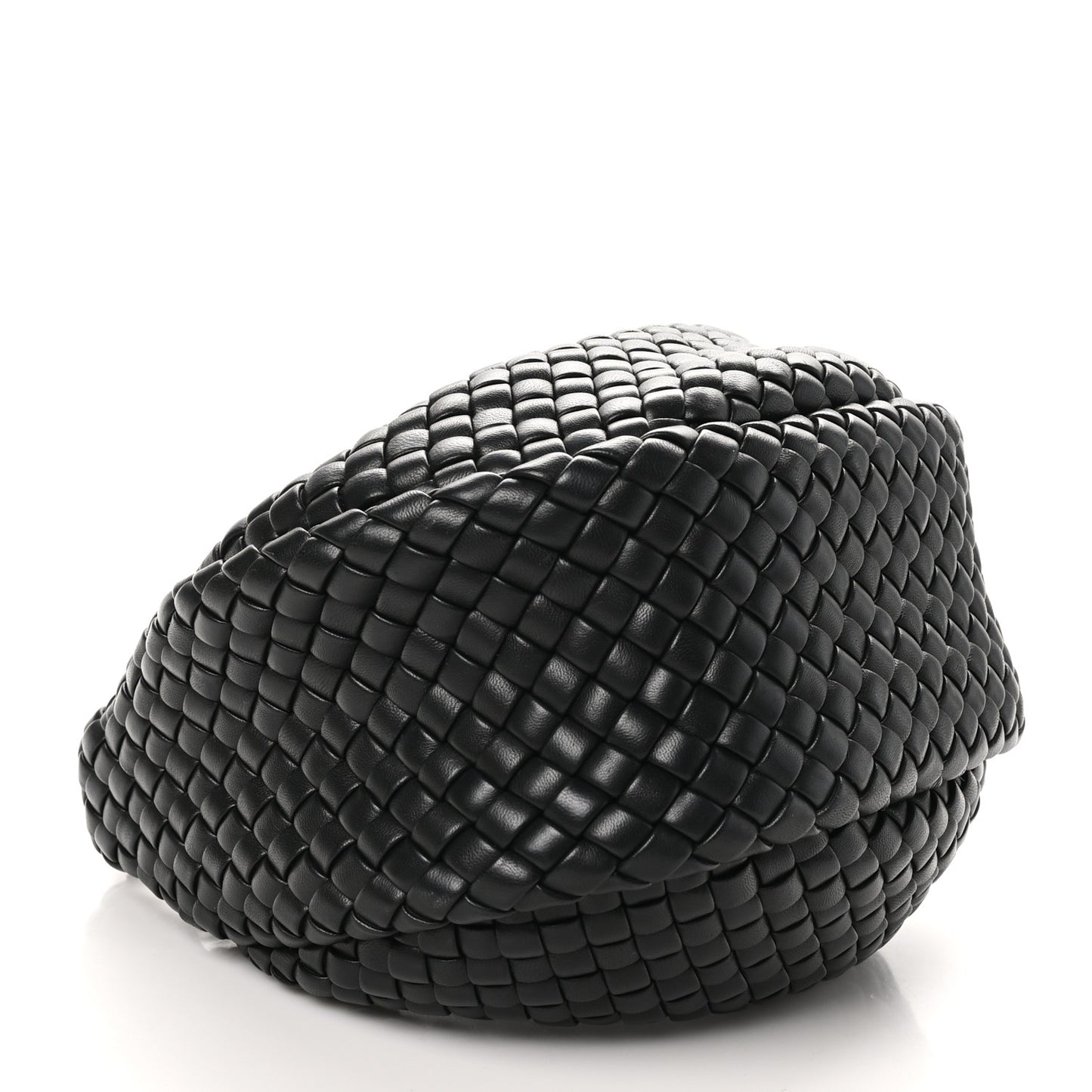 Lambskin Intrecciato Mini Padded Jodie Black