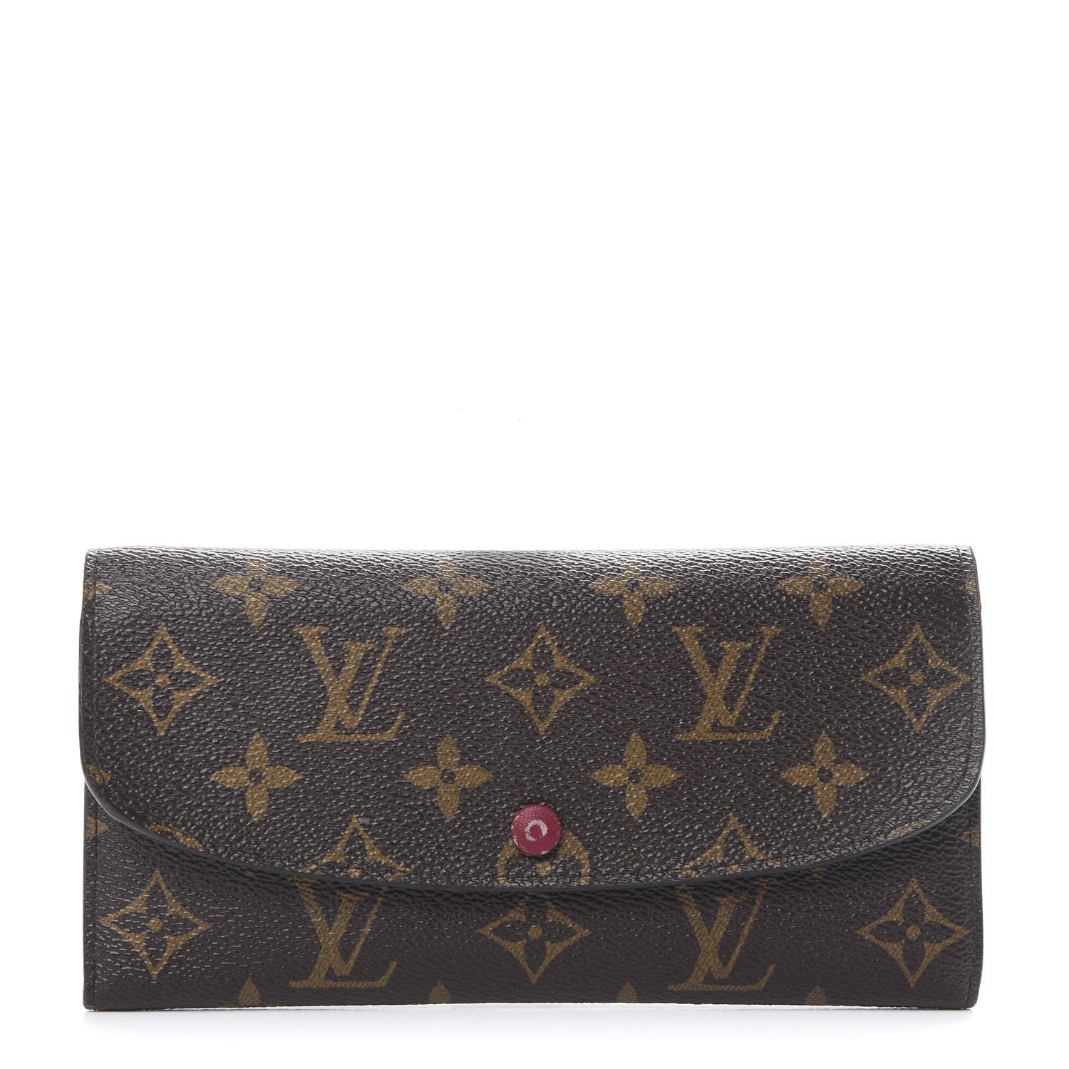 Louis Vuitton Monogram Emilie Wallet Fuchsia 1 of 12