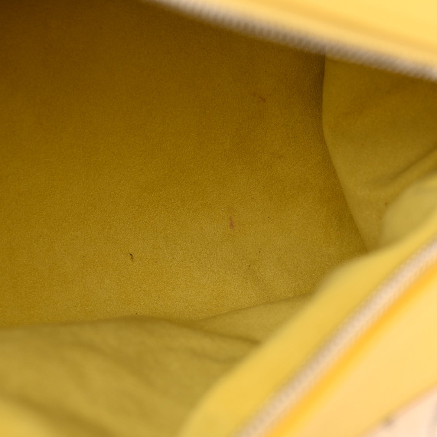 Monogram Denim Speedy Round Yellow