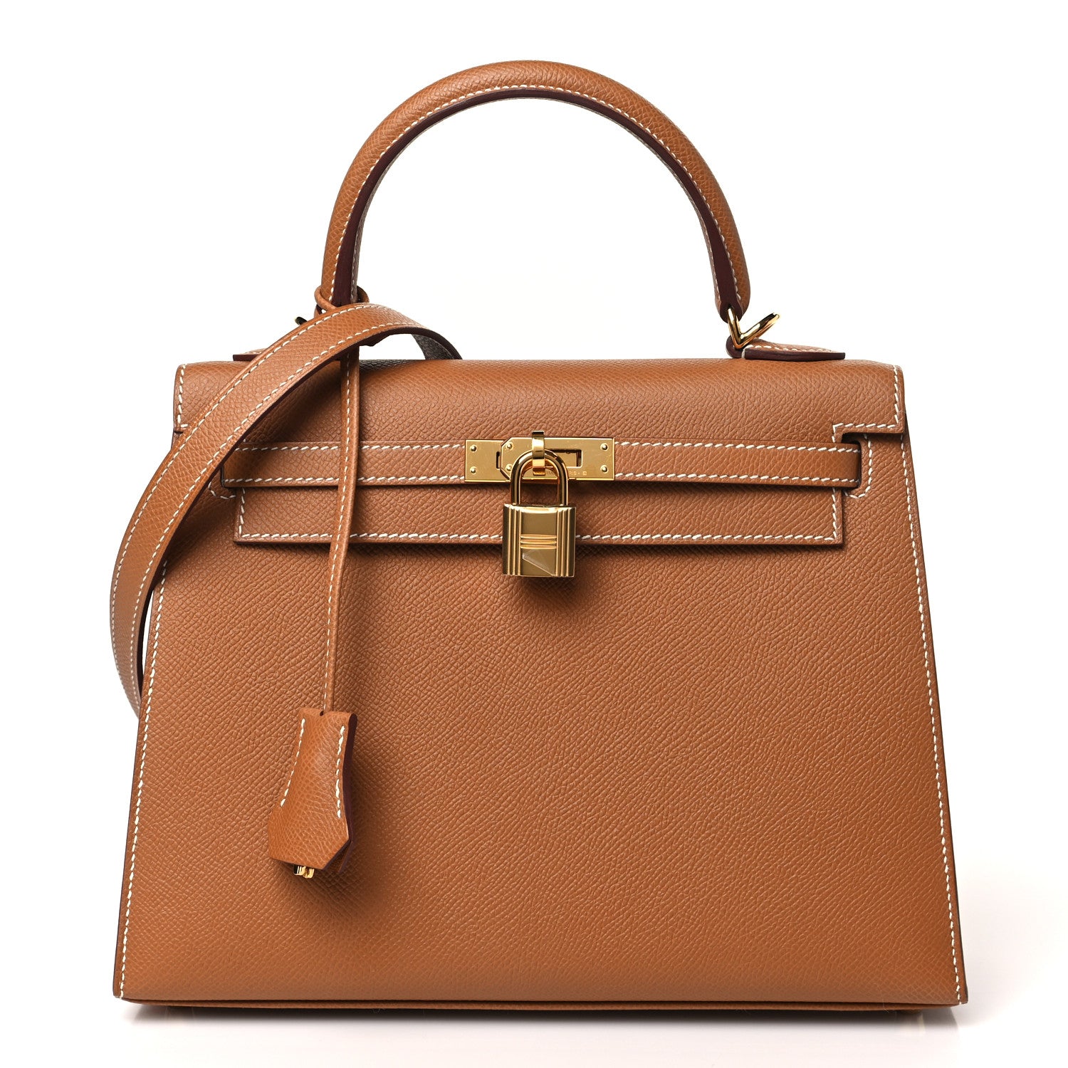 Hermes Epsom Kelly Sellier 25 Gold 1 of 11
