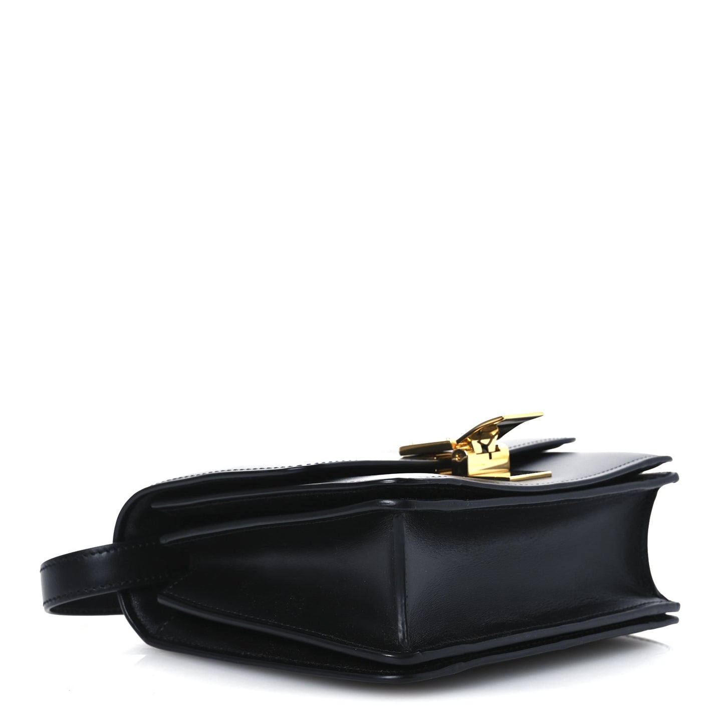Box Calfskin Small Classic Box Flap Bag Black